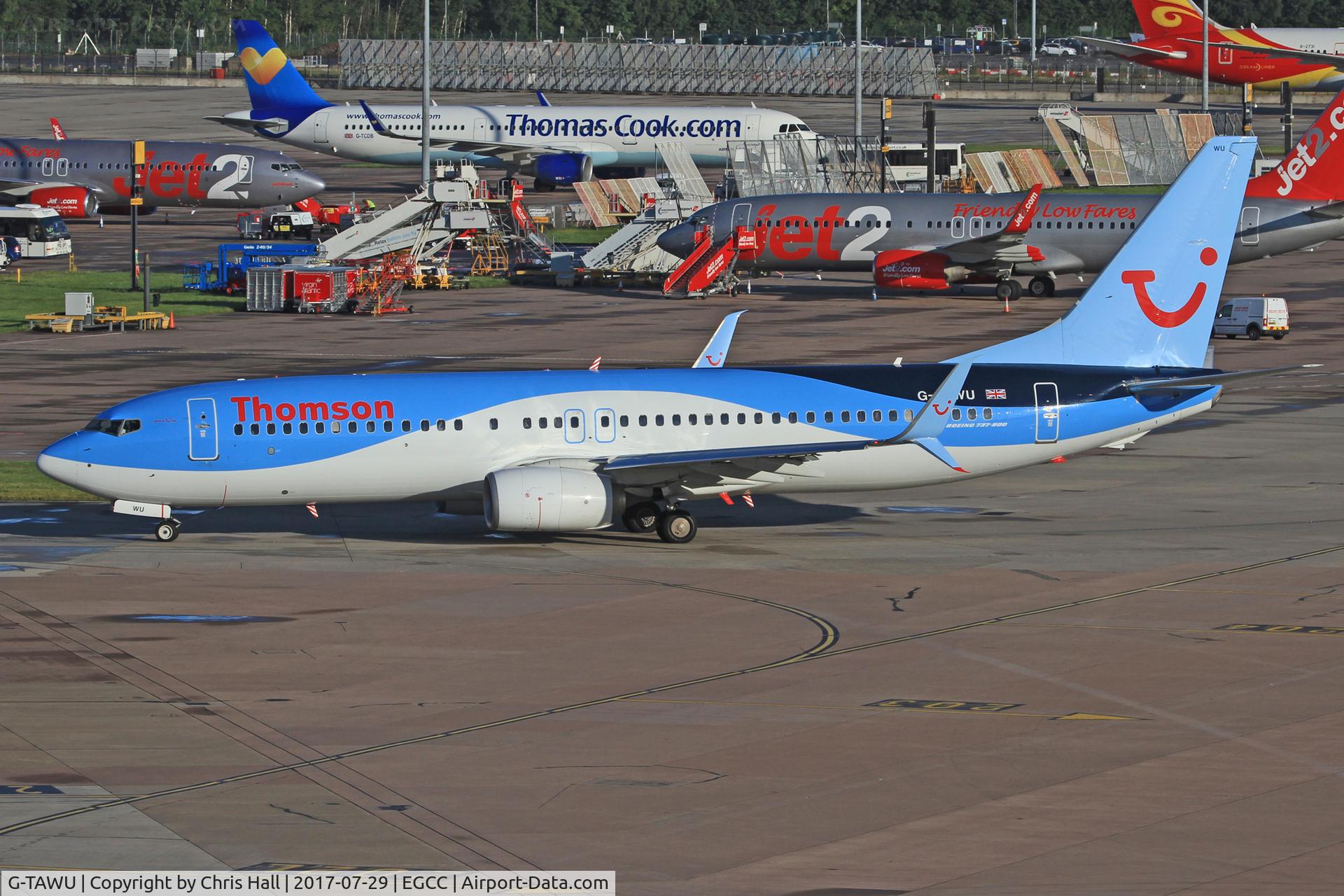 G-TAWU, 2014 Boeing 737-8K5 C/N 37263, Manchester