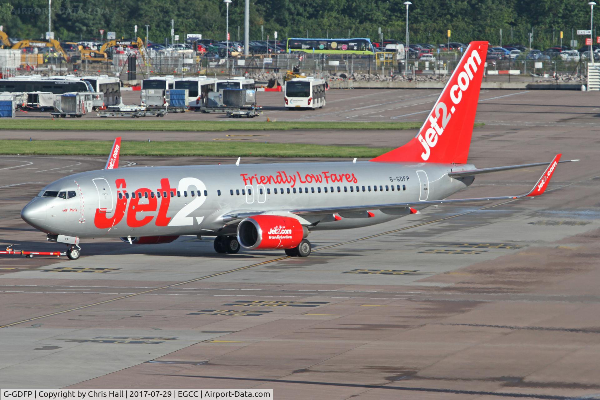 G-GDFP, 1998 Boeing 737-8Z9 C/N 28177, Manchester