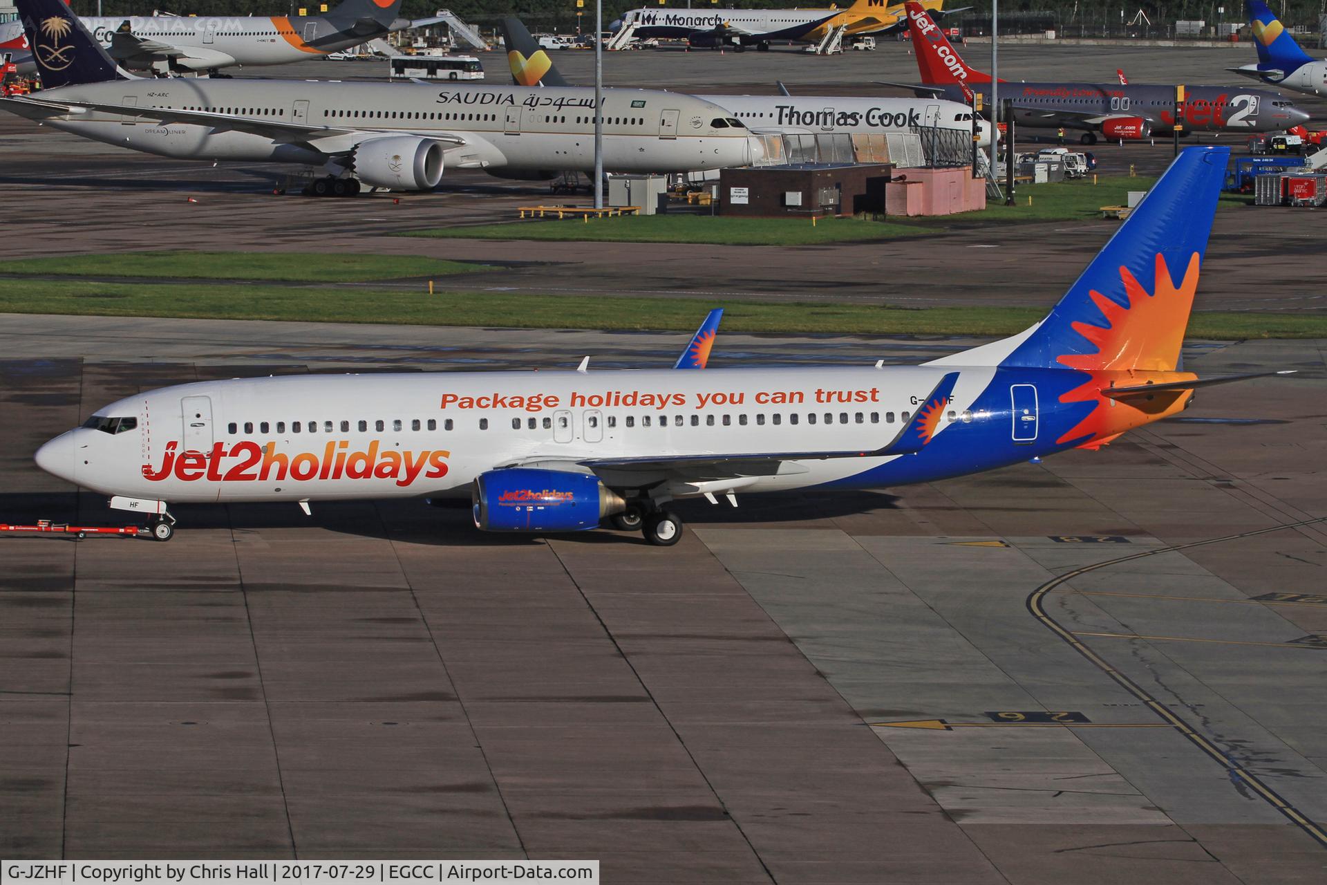 G-JZHF, 1999 Boeing 737-8K2 C/N 28378, Manchester