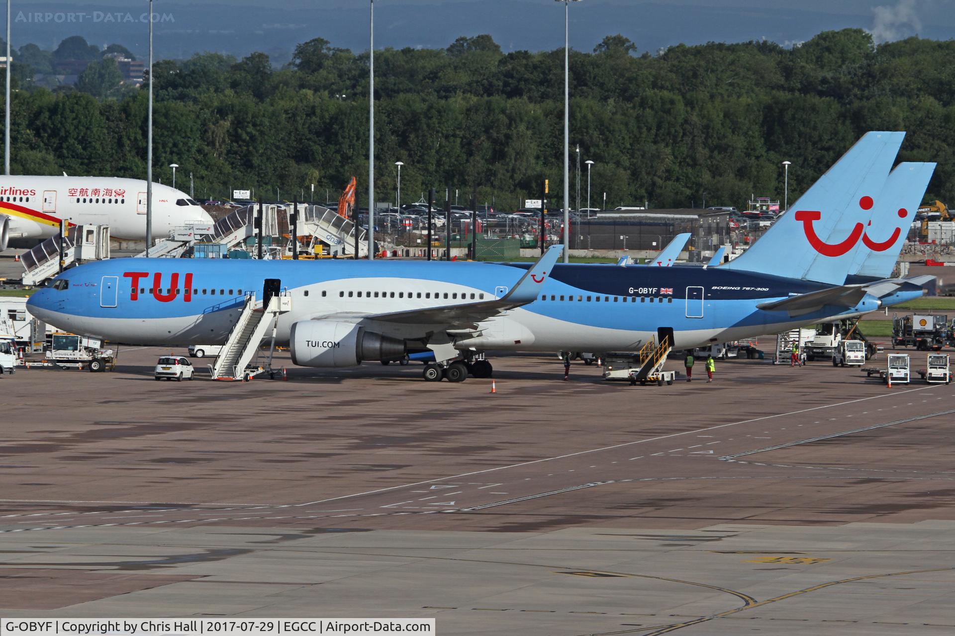G-OBYF, 1998 Boeing 767-304 C/N 28208, Manchester