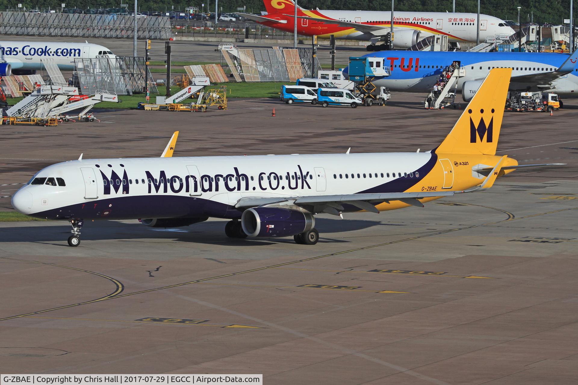 G-ZBAE, 2013 Airbus A321-231 C/N 5606, Manchester