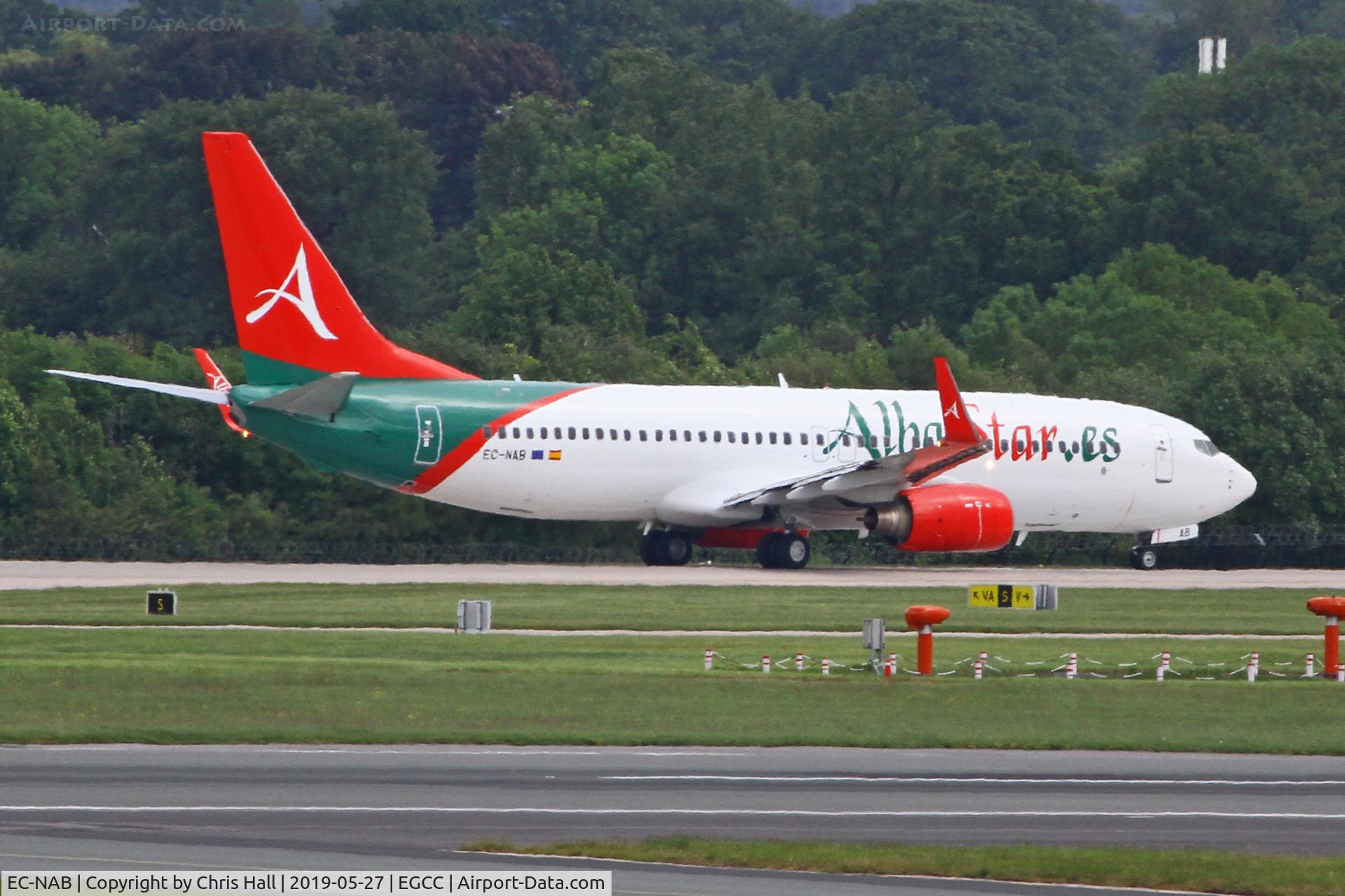EC-NAB, 2000 Boeing 737-81Q C/N 29051, Manchester