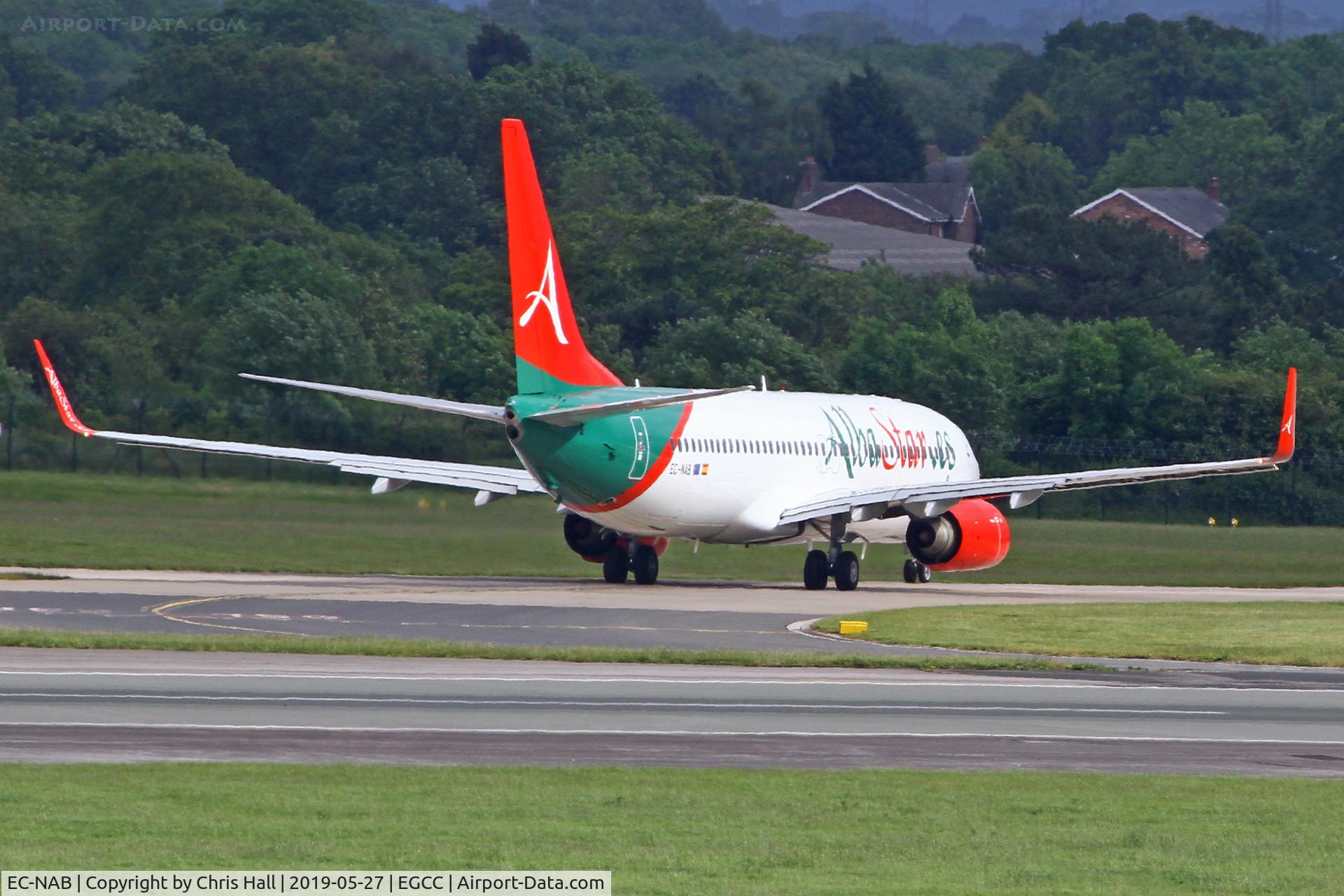 EC-NAB, 2000 Boeing 737-81Q C/N 29051, Manchester