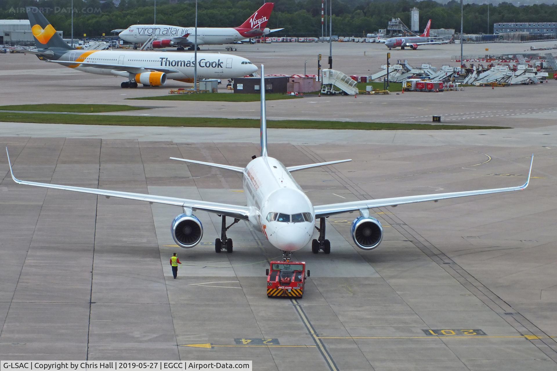 G-LSAC, 1992 Boeing 757-23A C/N 25488, Manchester