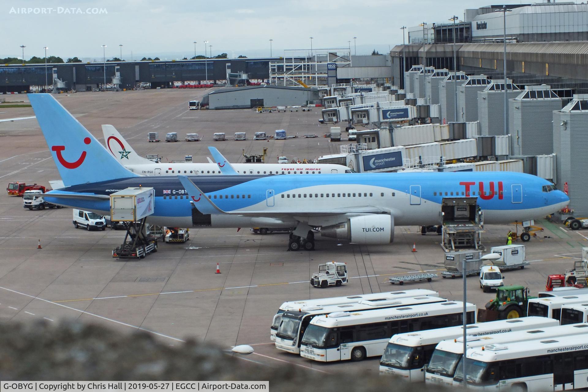 G-OBYG, 1999 Boeing 767-304 C/N 29137, Manchester