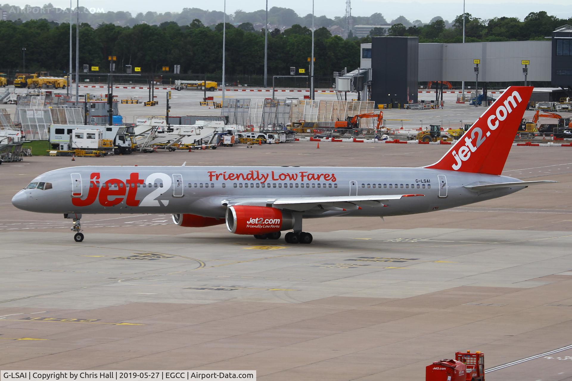 G-LSAI, 1987 Boeing 757-21B C/N 24016, Manchester