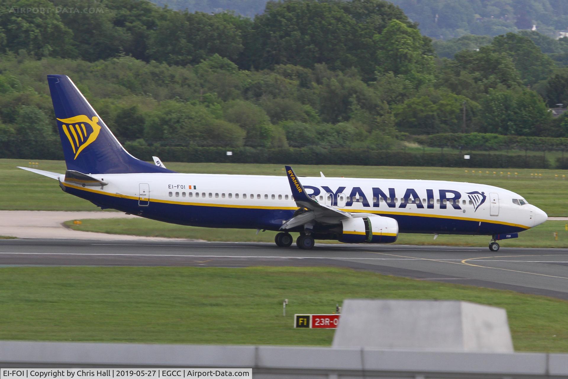 EI-FOI, 2016 Boeing 737-8AS C/N 44712, Manchester