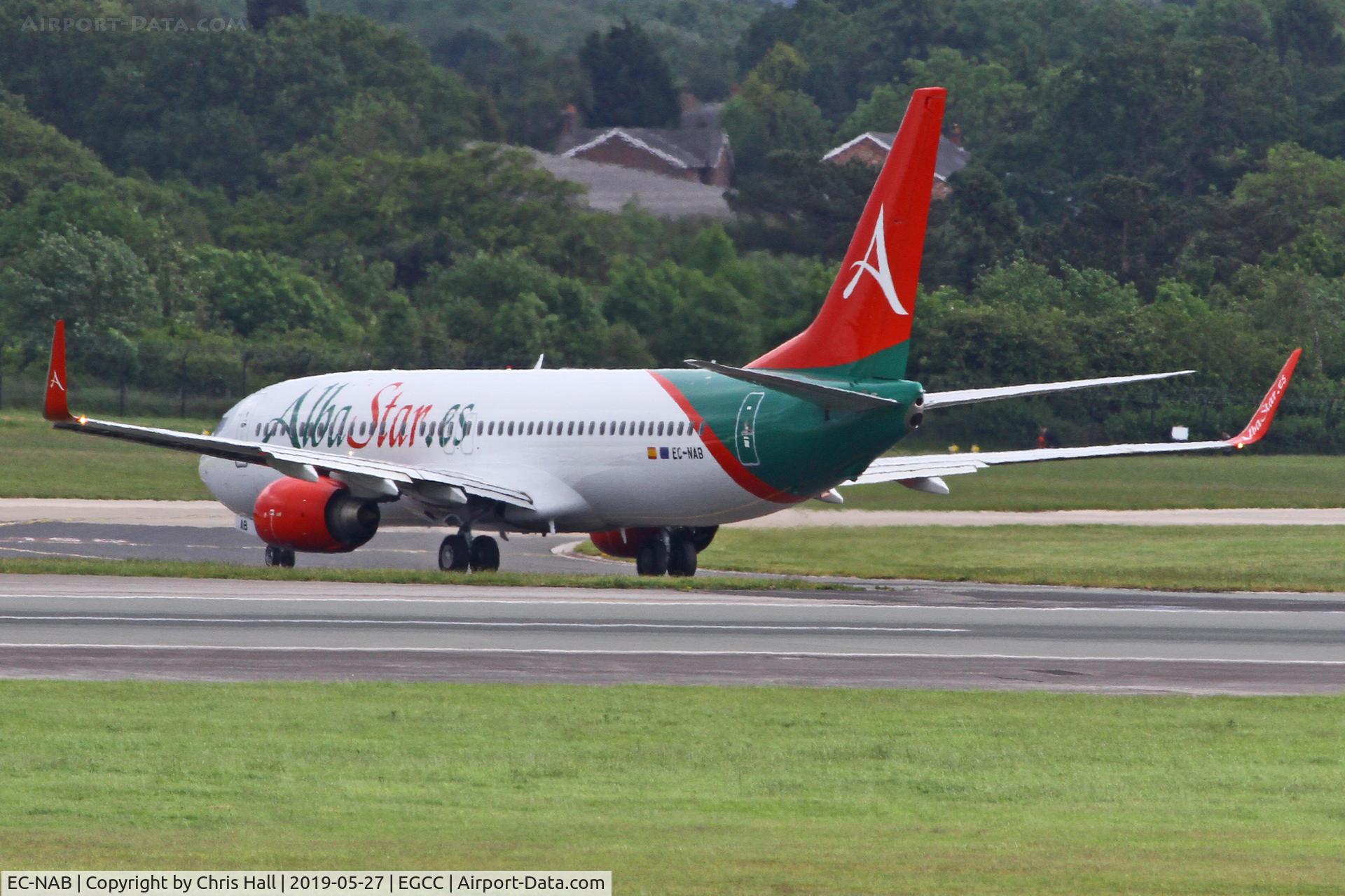 EC-NAB, 2000 Boeing 737-81Q C/N 29051, Manchester