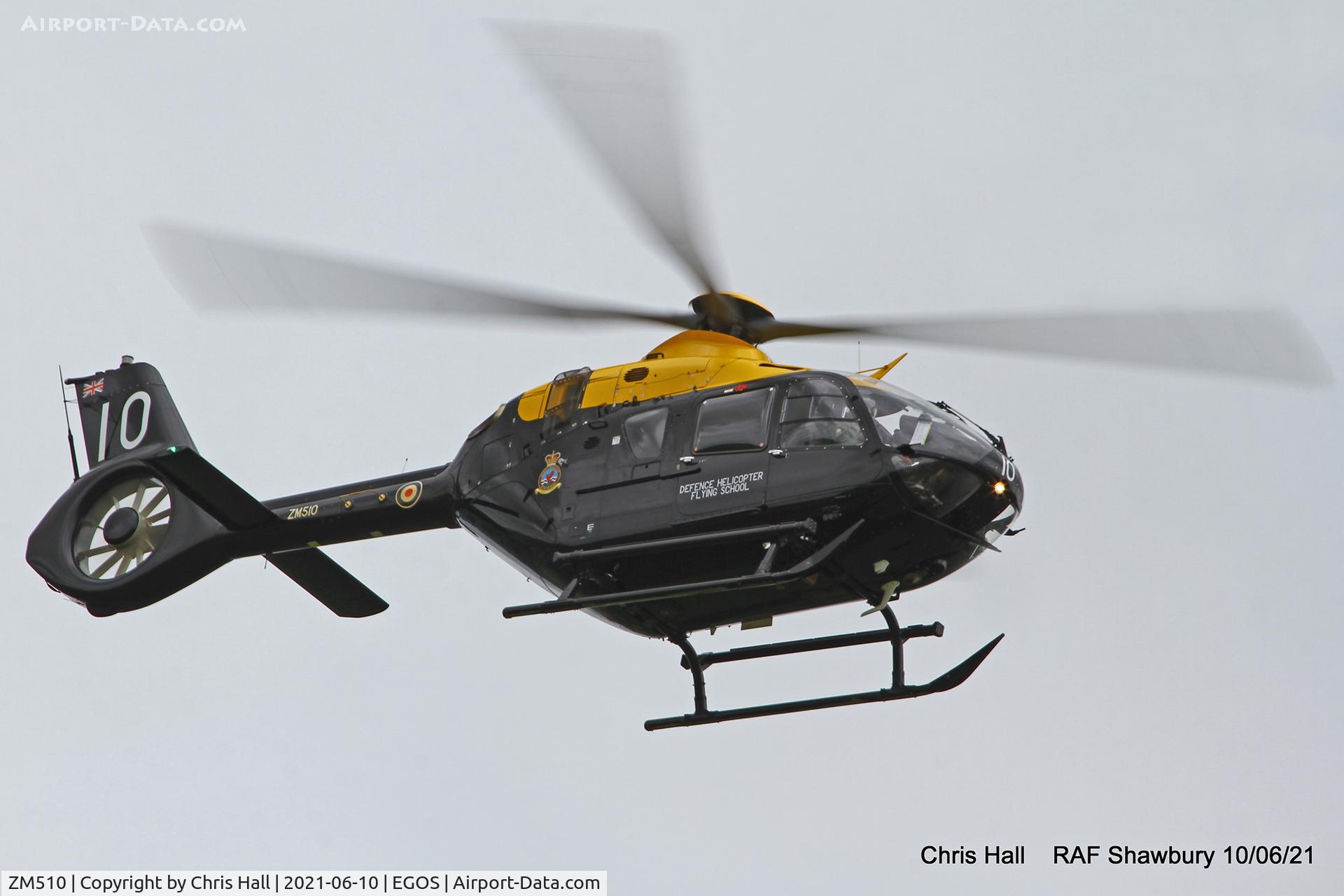 ZM510, 2017 Airbus Helicopters Juno HT.1 (EC-135T-3H) C/N 2009, RAF Shawbury
