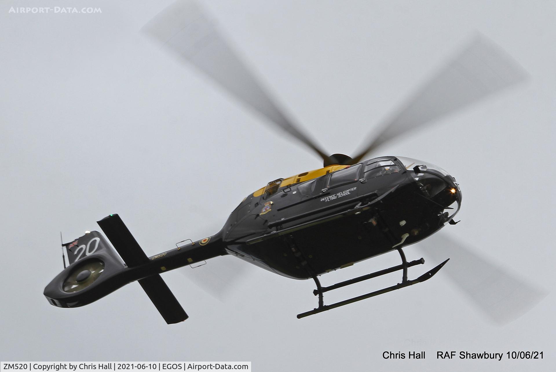 ZM520, 2017 Airbus Helicopters Juno HT.1 (EC-135T-3H) C/N 2024, RAF Shawbury