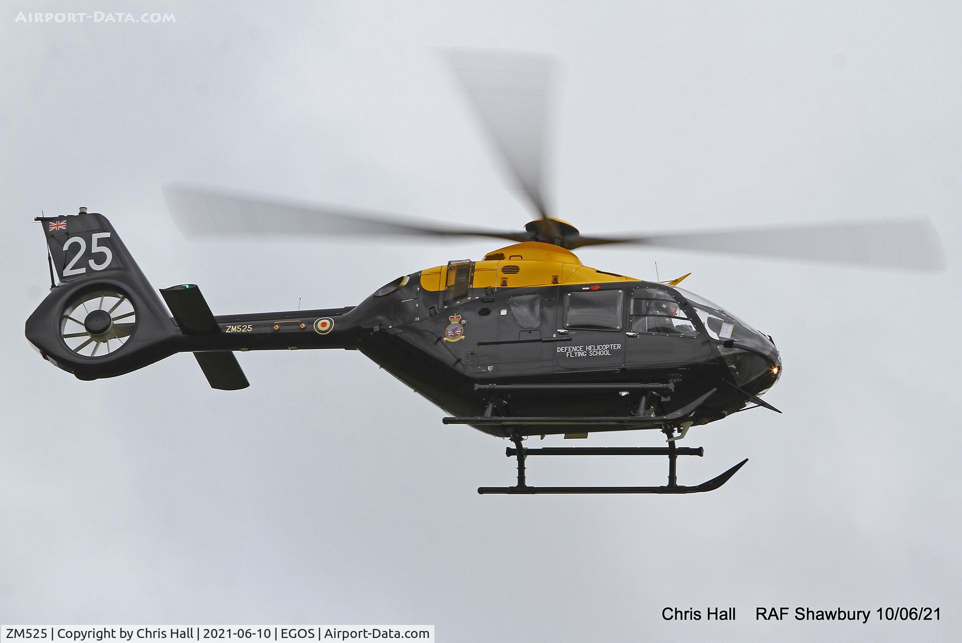 ZM525, 2017 Airbus Helicopters Juno HT.1 (EC-135T-3H) C/N 2031, RAF Shawbury