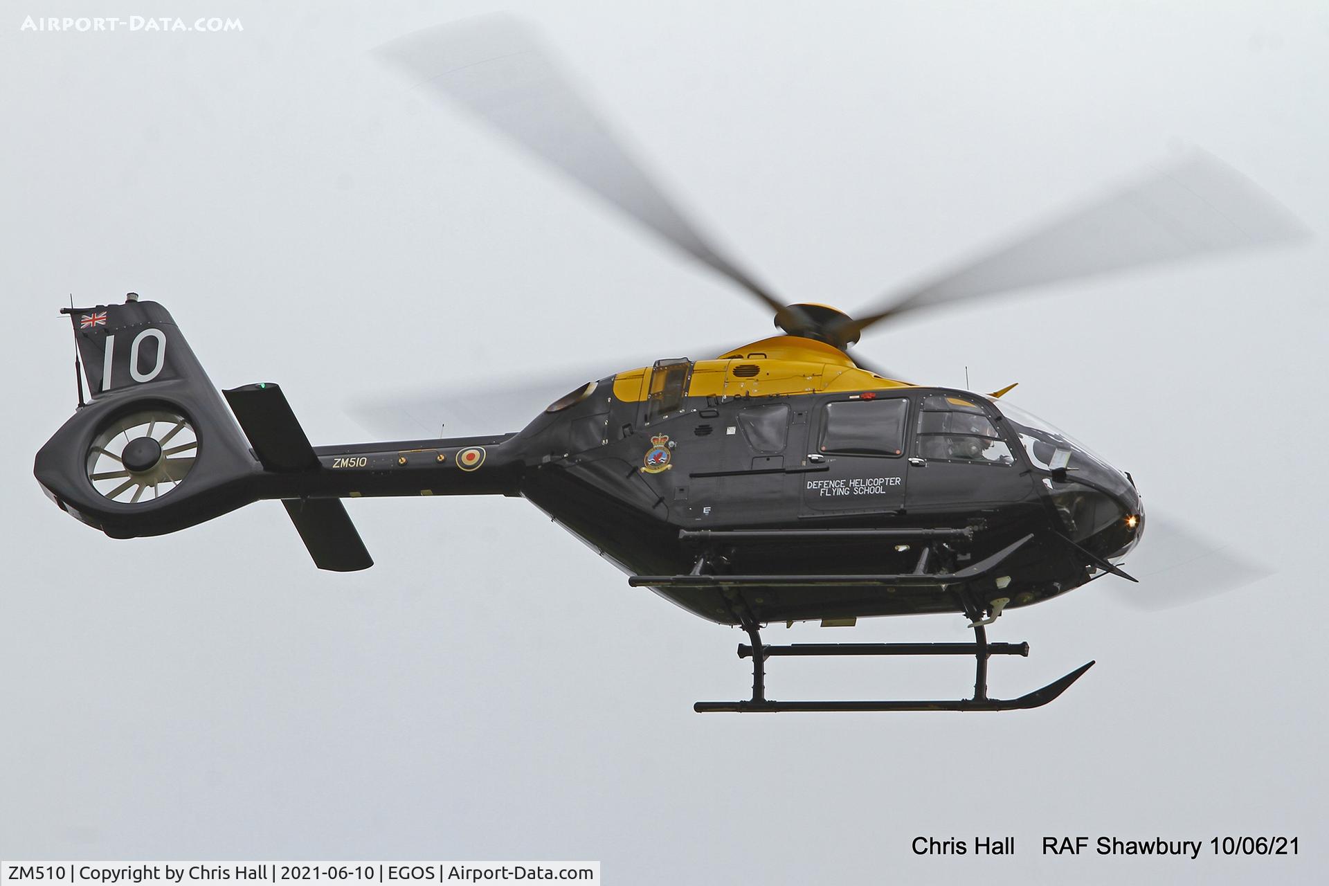 ZM510, 2017 Airbus Helicopters Juno HT.1 (EC-135T-3H) C/N 2009, RAF Shawbury
