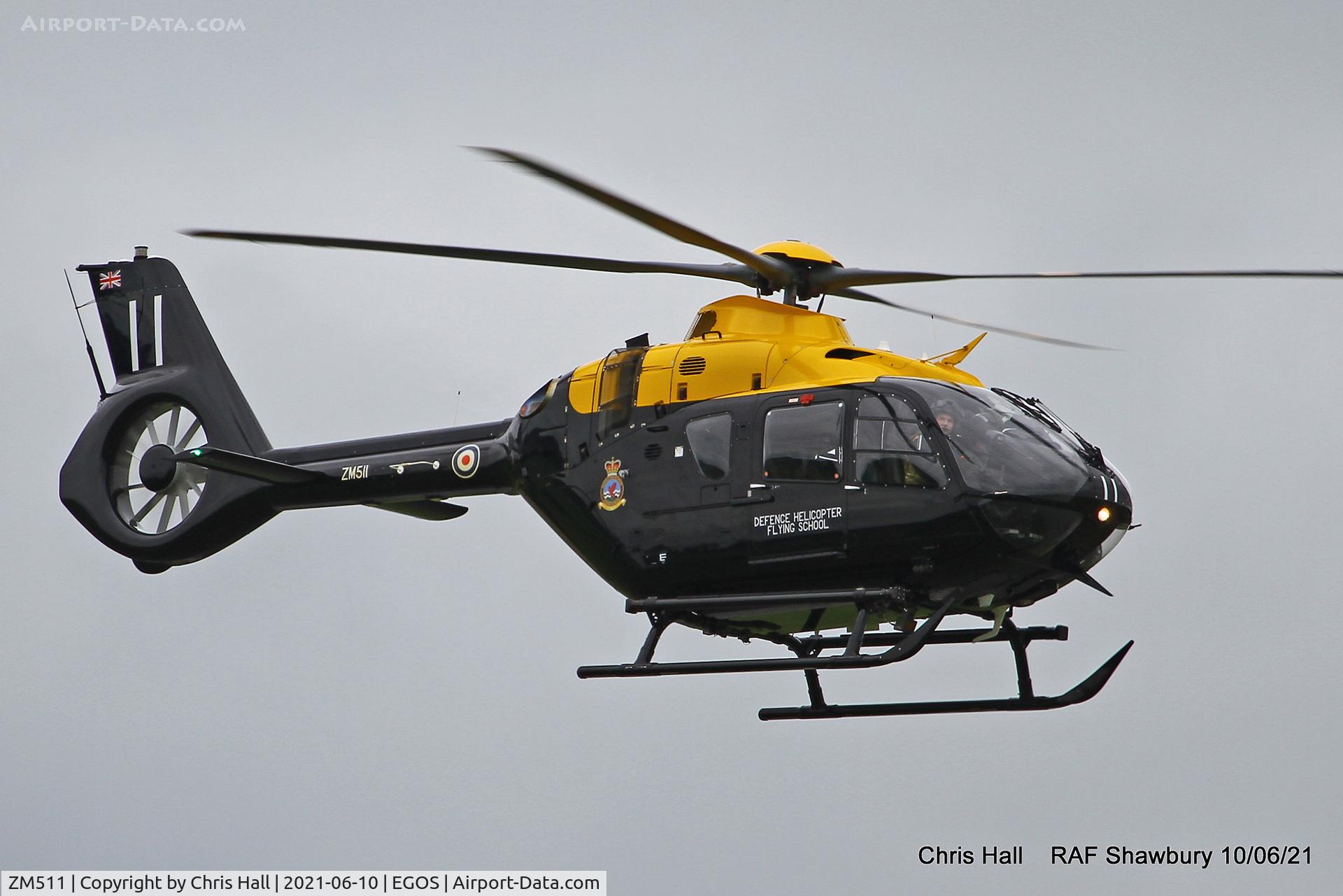 ZM510, 2017 Airbus Helicopters Juno HT.1 (EC-135T-3H) C/N 2009, RAF Shawbury