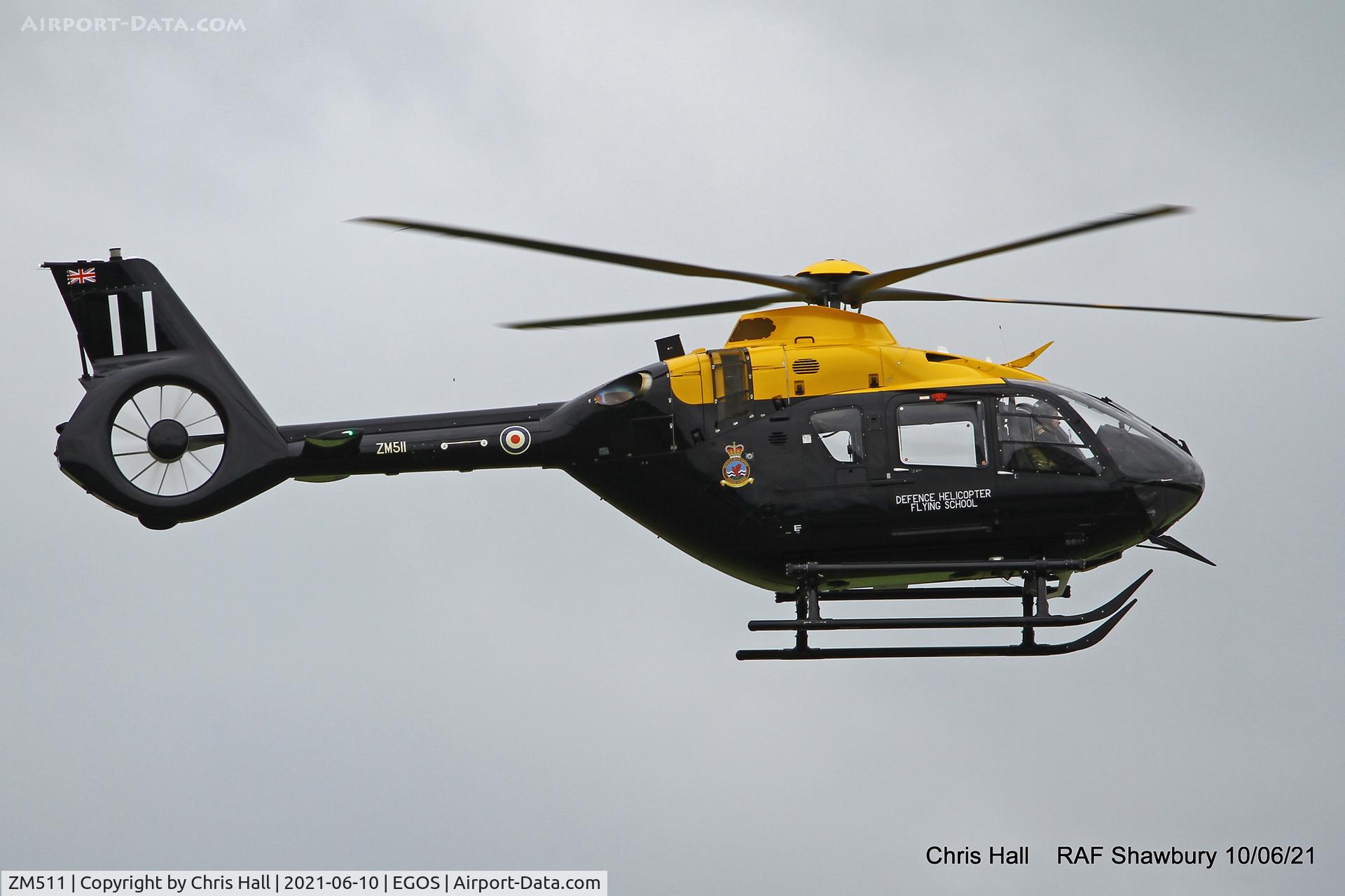 ZM511, 2017 Airbus Helicopters Juno HT.1 (EC-135T-3H) C/N 2010, RAF Shawbury