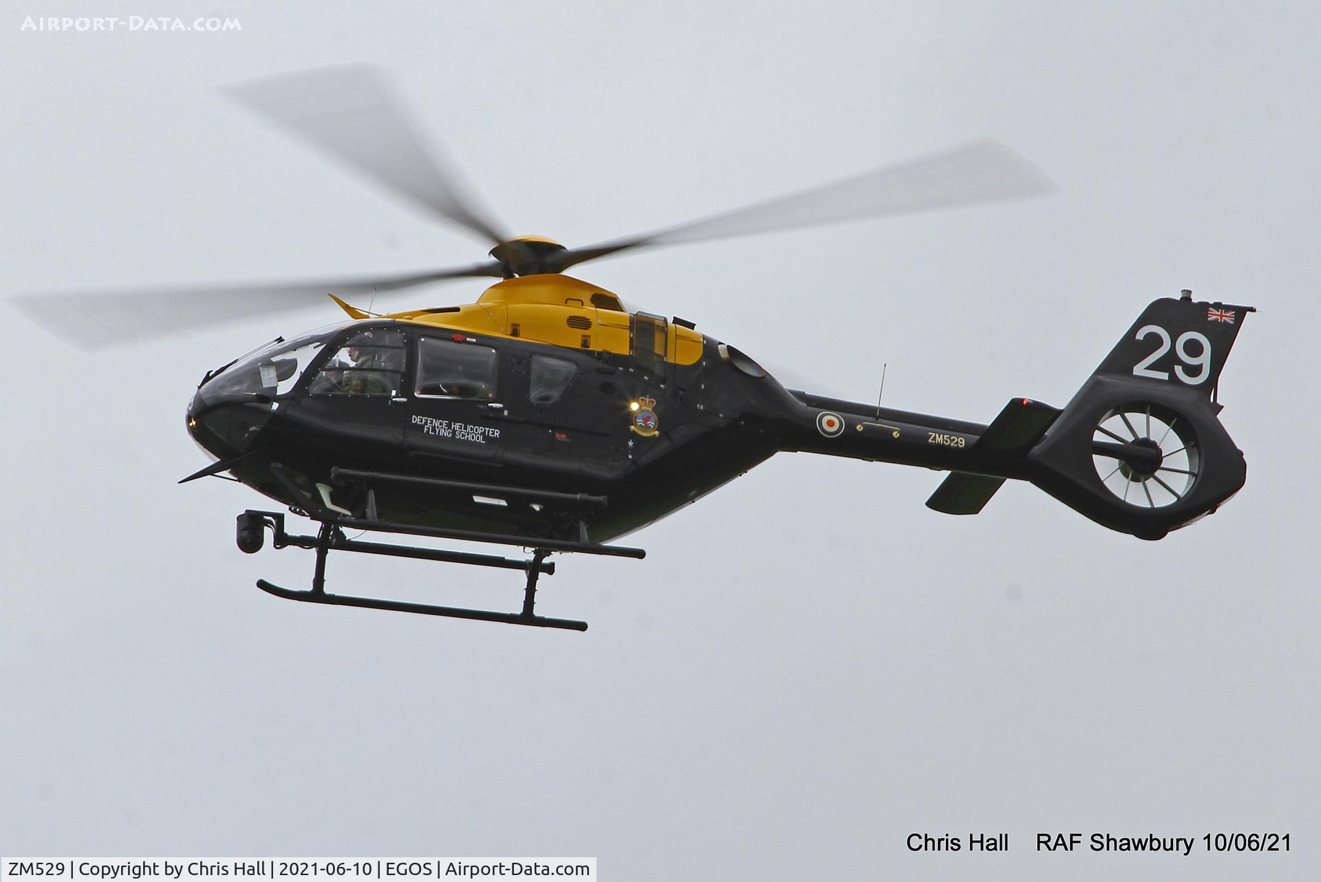 ZM529, 2017 Airbus Helicopters Juno HT.1 (EC-135T-3H) C/N 2038, RAF Shawbury