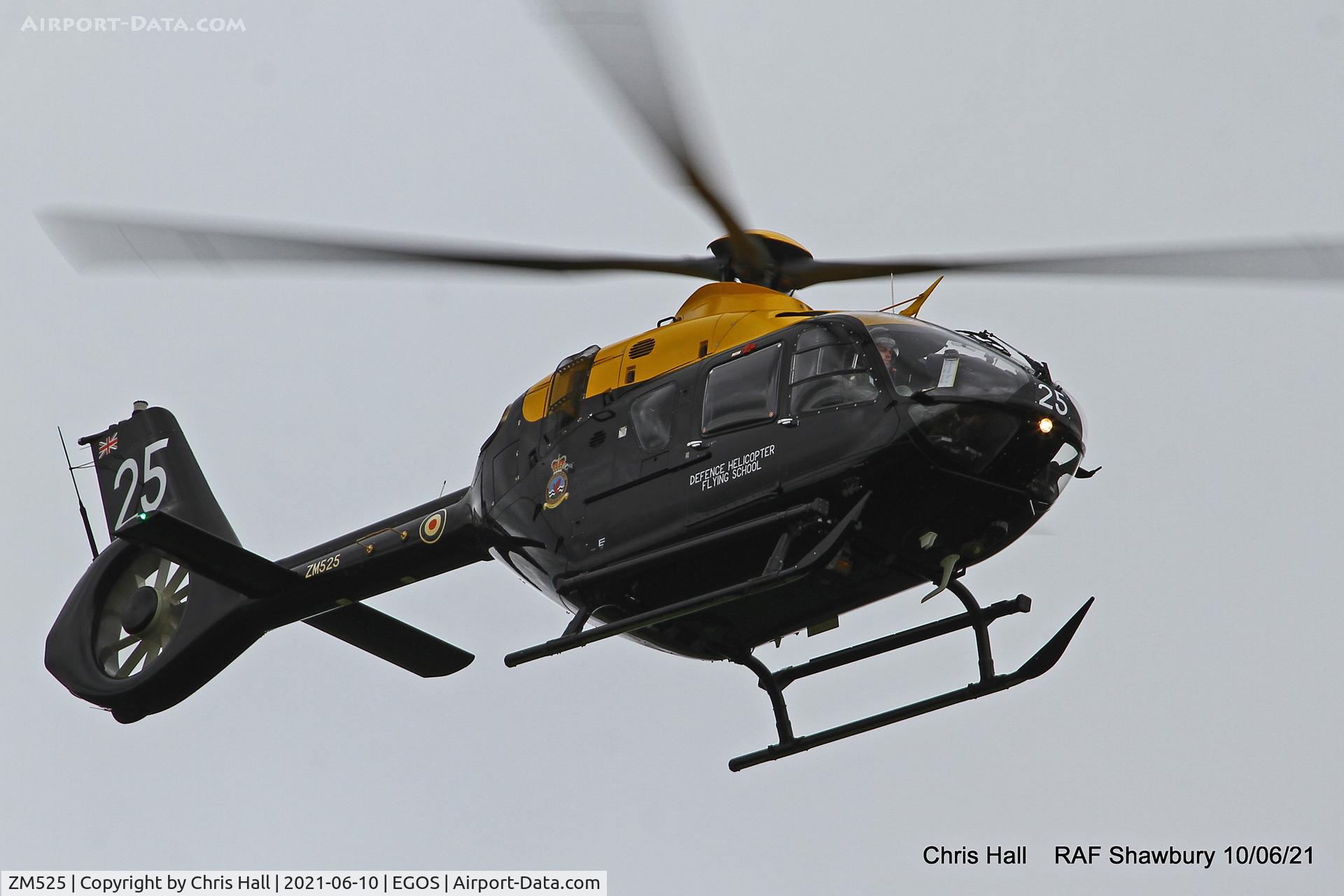 ZM525, 2017 Airbus Helicopters Juno HT.1 (EC-135T-3H) C/N 2031, RAF Shawbury