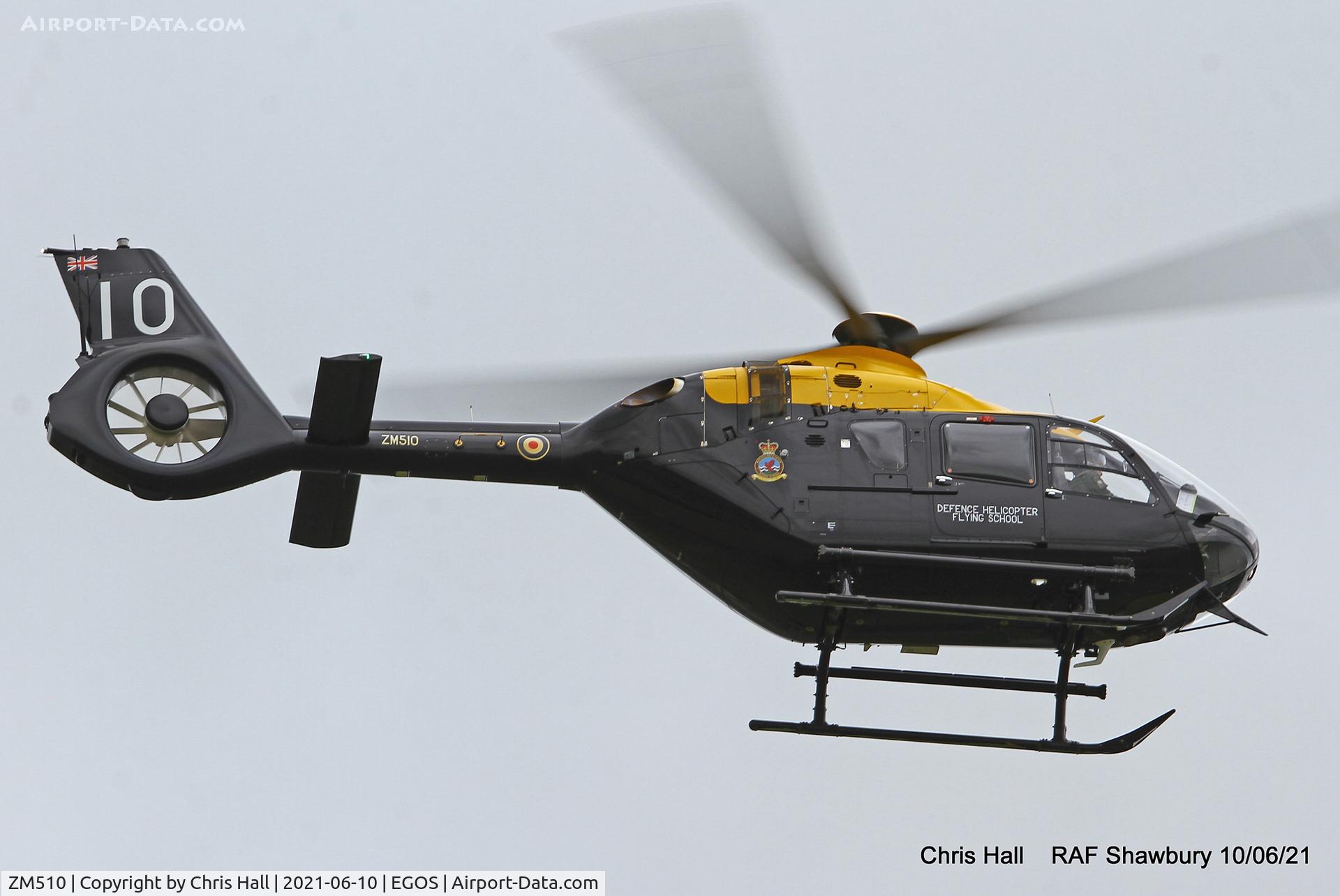 ZM510, 2017 Airbus Helicopters Juno HT.1 (EC-135T-3H) C/N 2009, RAF Shawbury