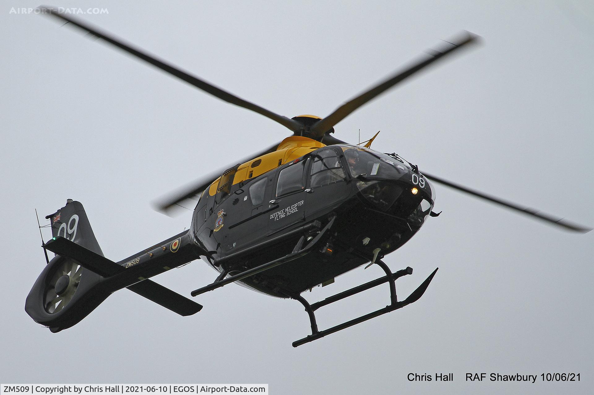 ZM509, 2017 Airbus Helicopters Juno HT.1 (EC-135T-3H) C/N 2007, RAF Shawbury