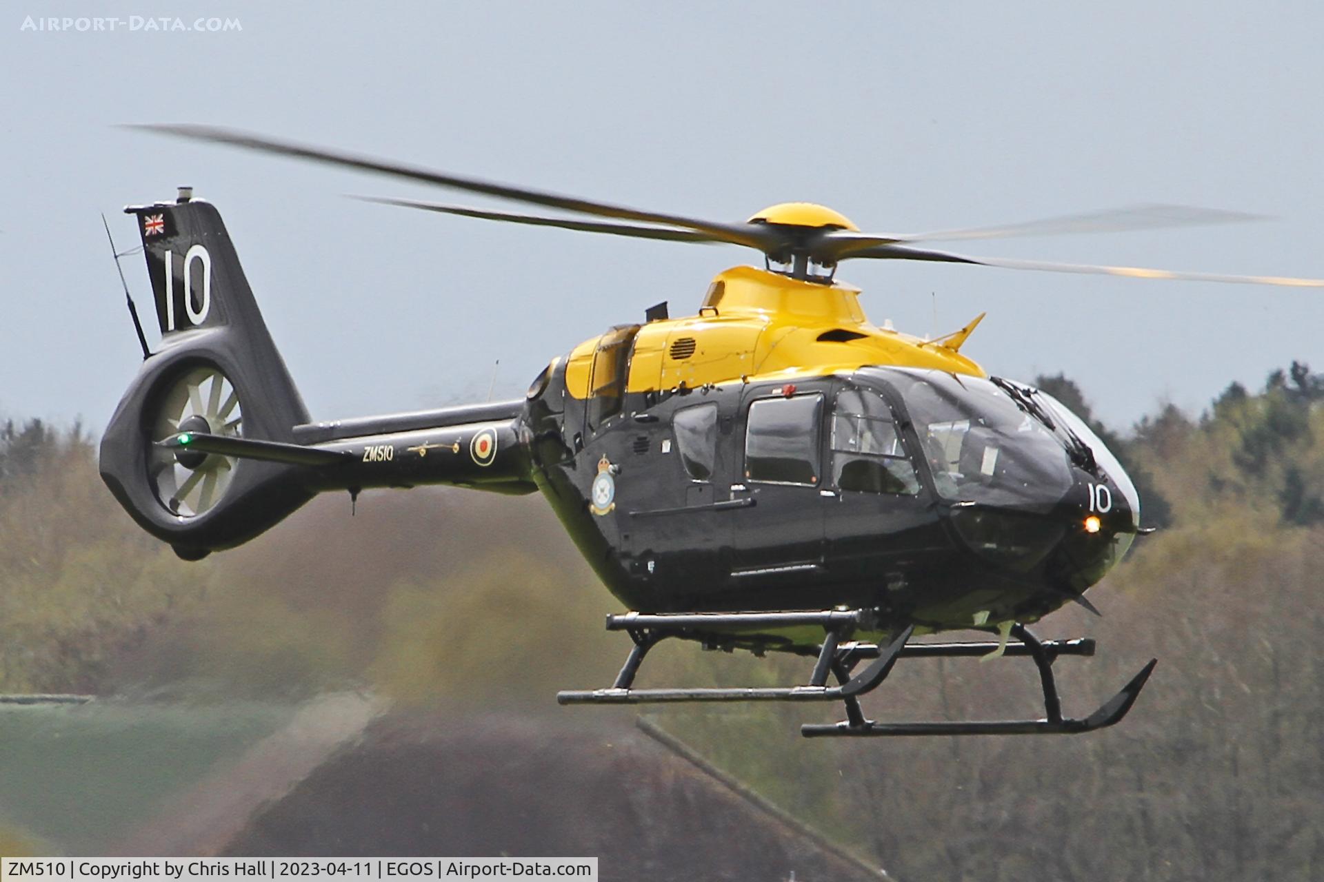 ZM510, 2017 Airbus Helicopters Juno HT.1 (EC-135T-3H) C/N 2009, RAF Shawbury
