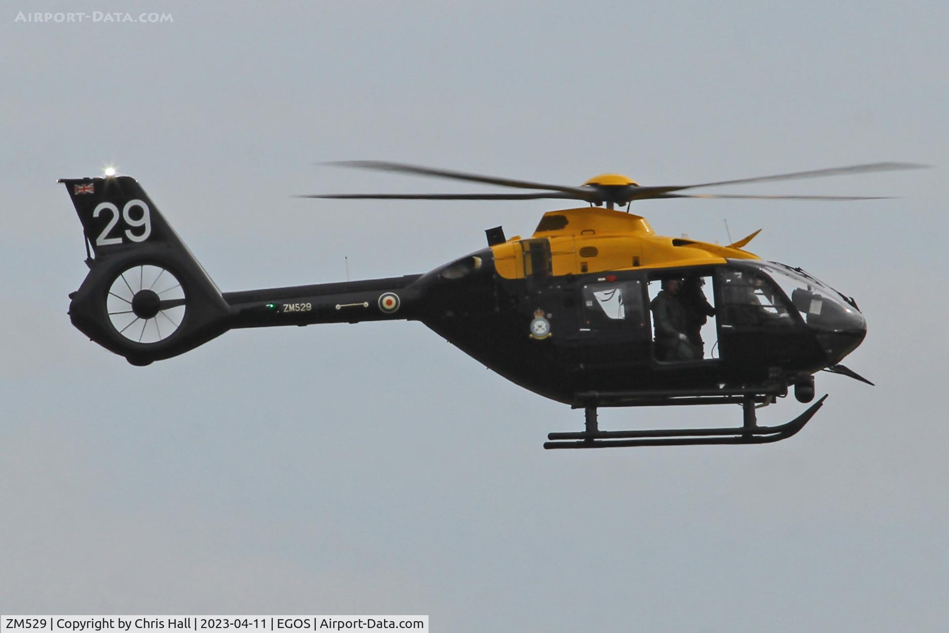 ZM529, 2017 Airbus Helicopters Juno HT.1 (EC-135T-3H) C/N 2038, RAF Shawbury