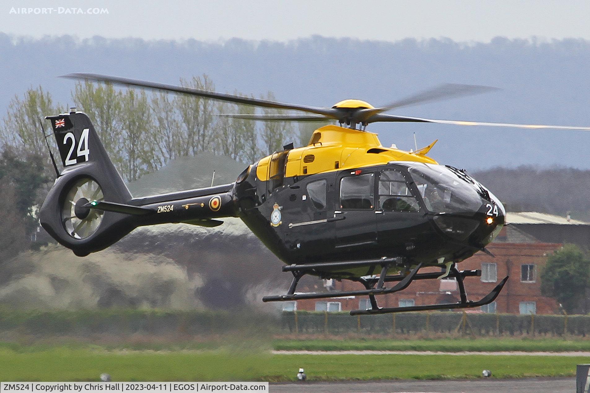 ZM524, 2017 Airbus Helicopters Juno HT.1 (EC-135T-3H) C/N 2028, RAF Shawbury