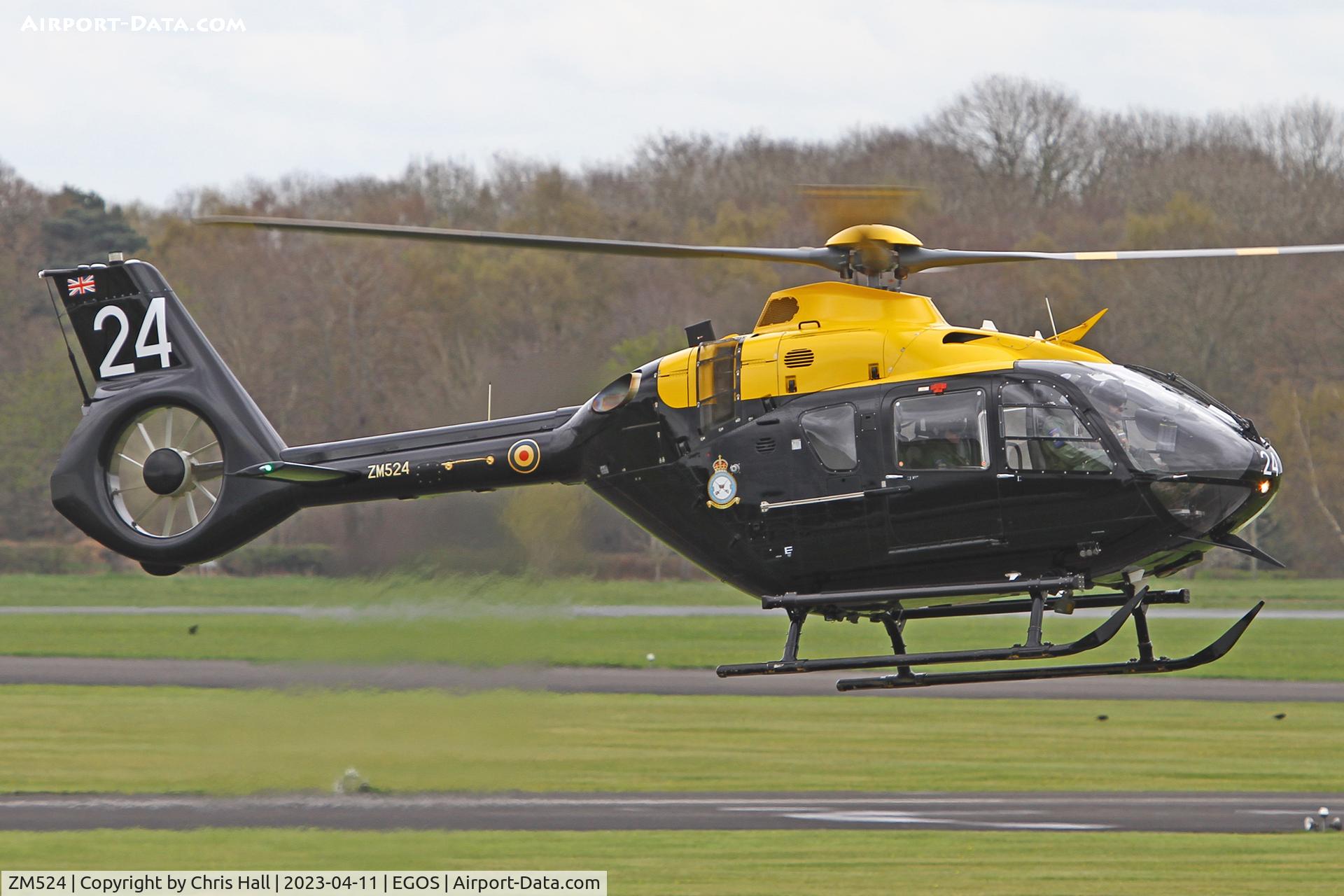 ZM524, 2017 Airbus Helicopters Juno HT.1 (EC-135T-3H) C/N 2028, RAF Shawbury