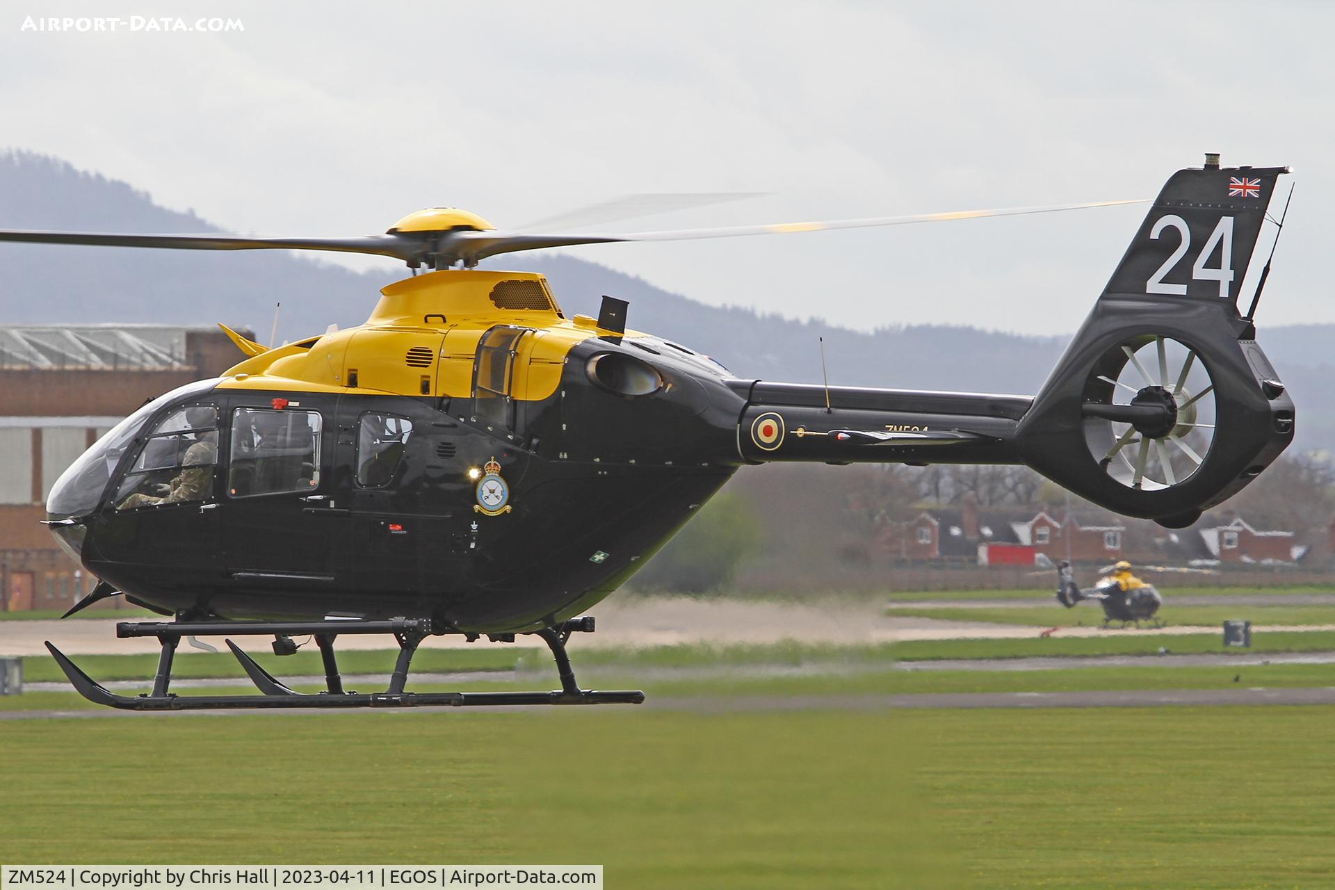 ZM524, 2017 Airbus Helicopters Juno HT.1 (EC-135T-3H) C/N 2028, RAF Shawbury
