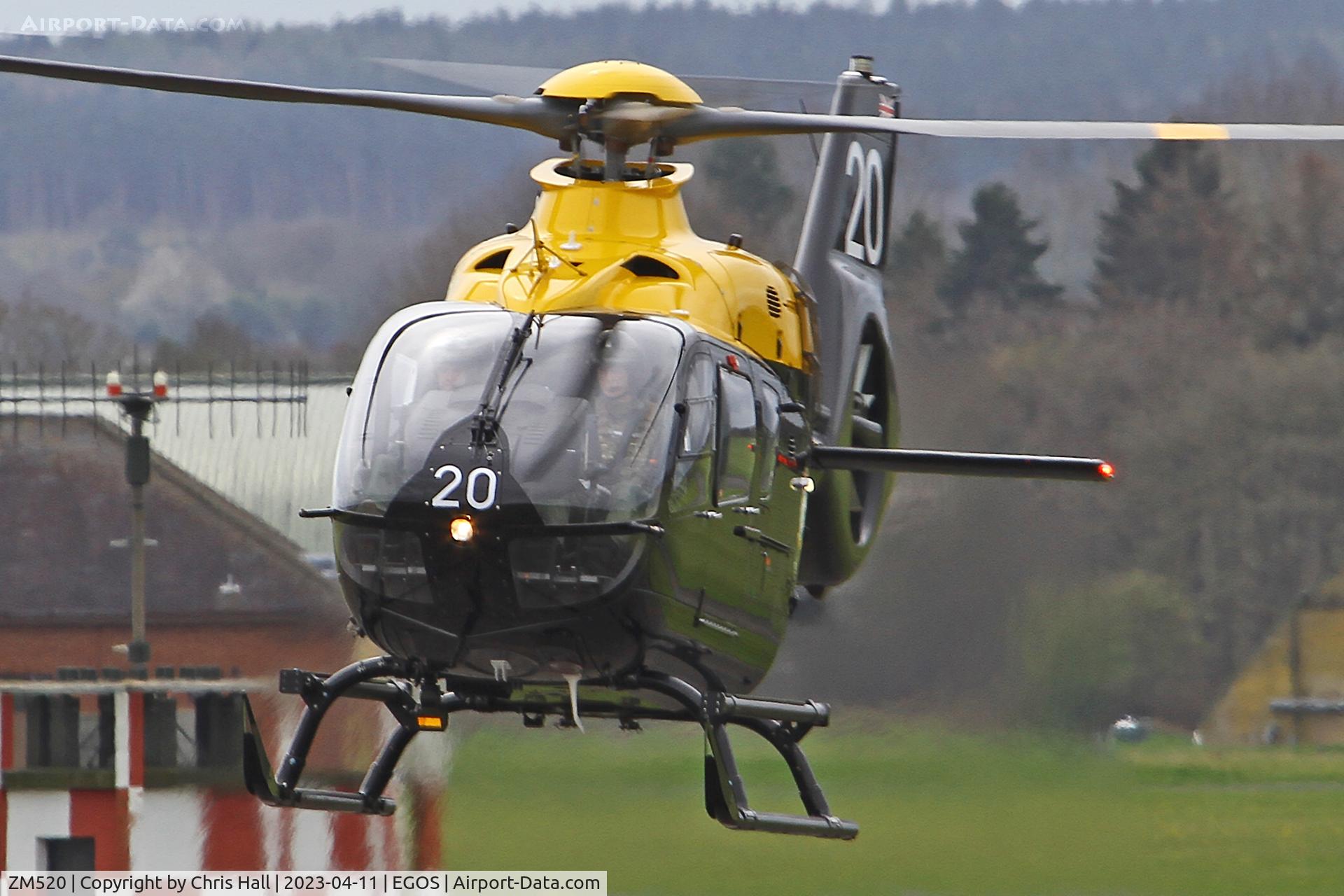 ZM520, 2017 Airbus Helicopters Juno HT.1 (EC-135T-3H) C/N 2024, RAF Shawbury