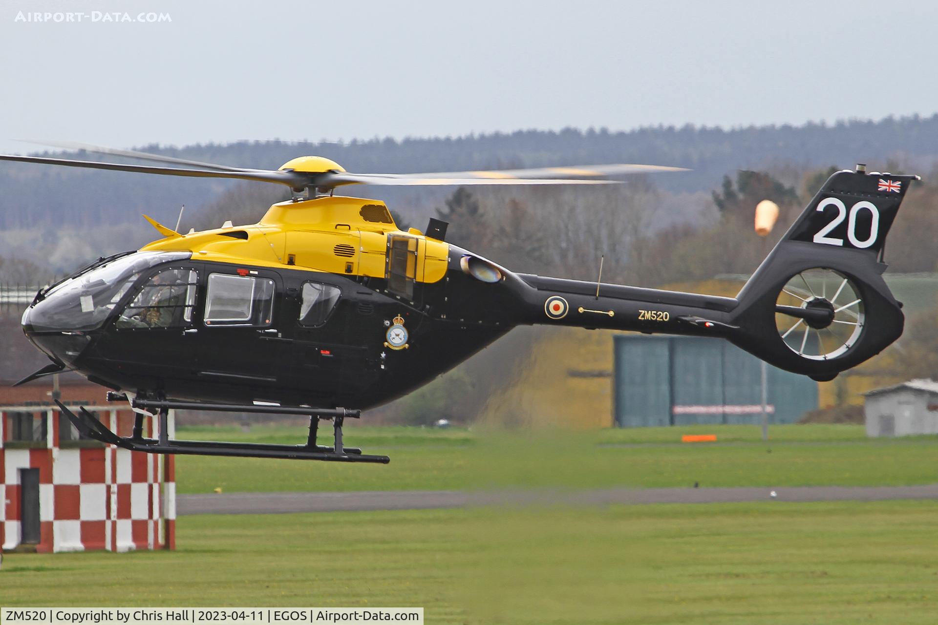 ZM520, 2017 Airbus Helicopters Juno HT.1 (EC-135T-3H) C/N 2024, RAF Shawbury