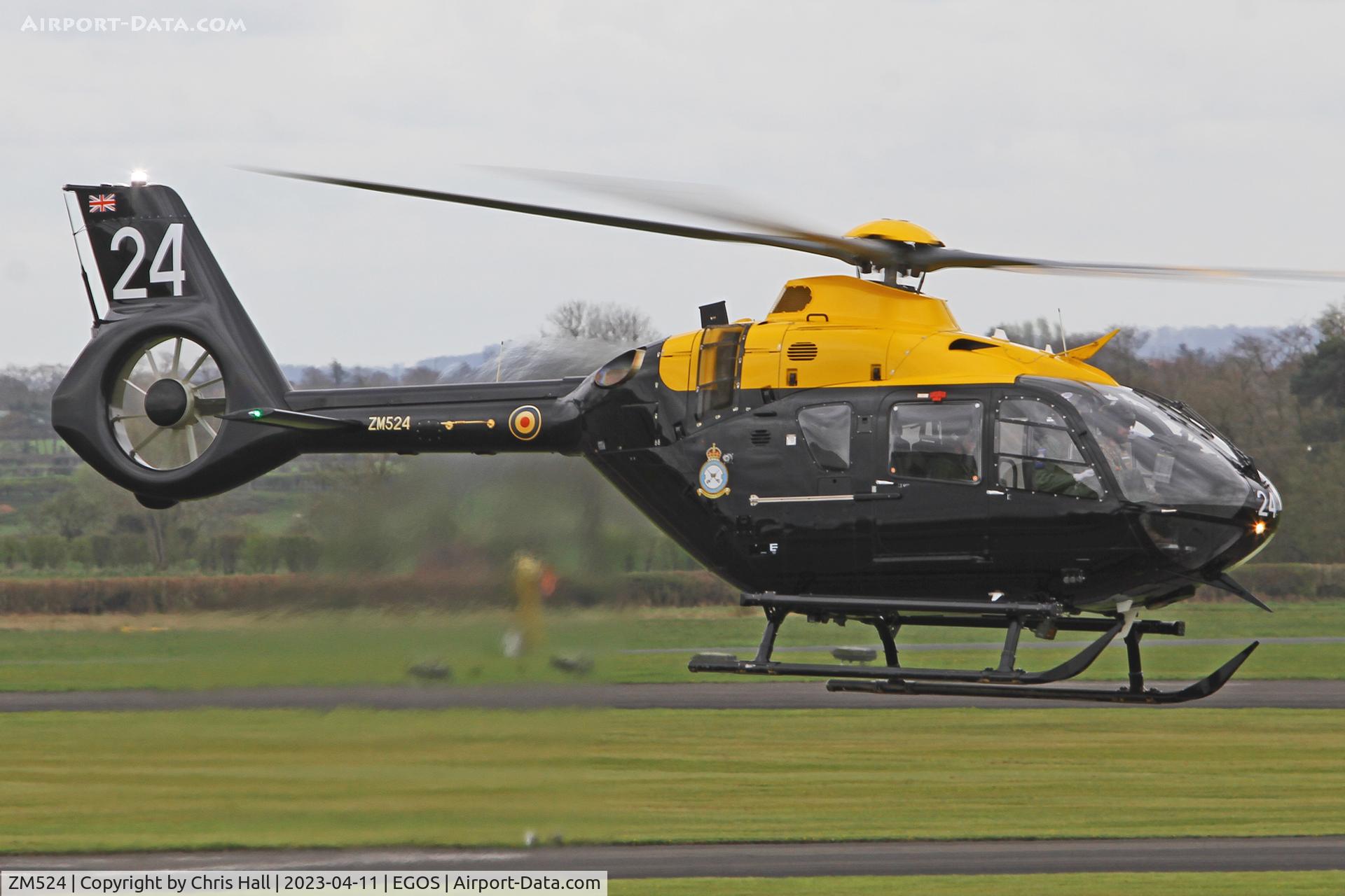 ZM524, 2017 Airbus Helicopters Juno HT.1 (EC-135T-3H) C/N 2028, RAF Shawbury
