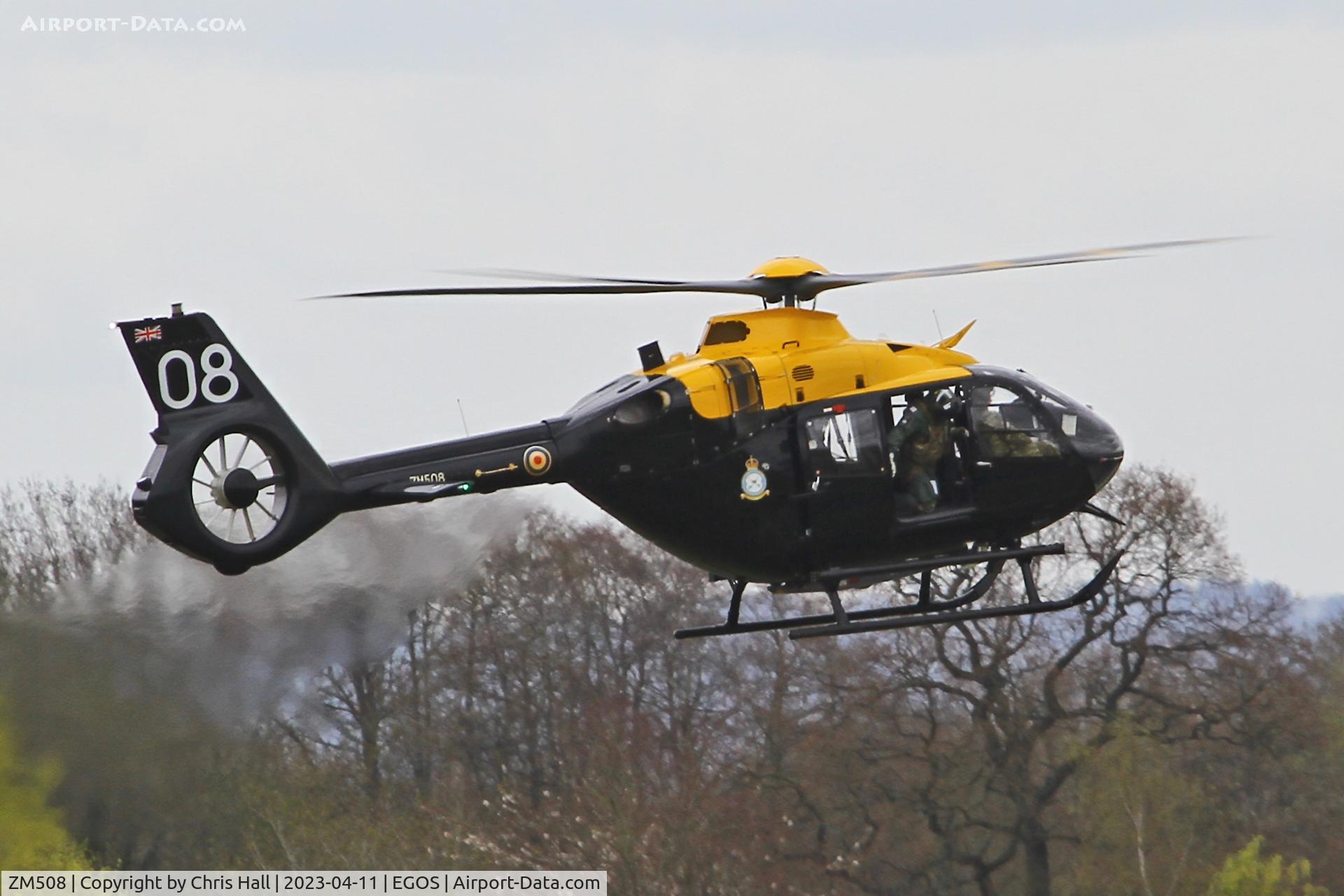 ZM508, 2017 Airbus Helicopters Juno HT.1 (EC-135T-3H) C/N 2005, RAF Shawbury