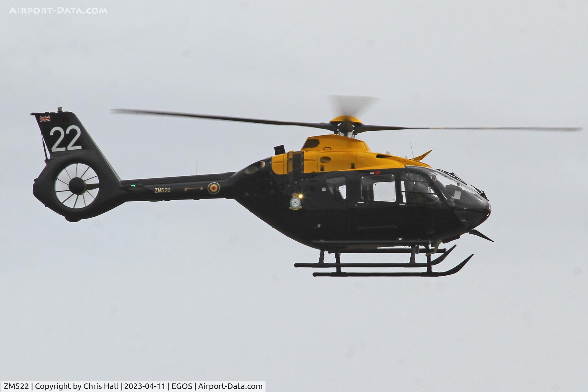 ZM522, 2017 Airbus Helicopters Juno HT.1 (EC-135T-3H) C/N 2026, RAF Shawbury