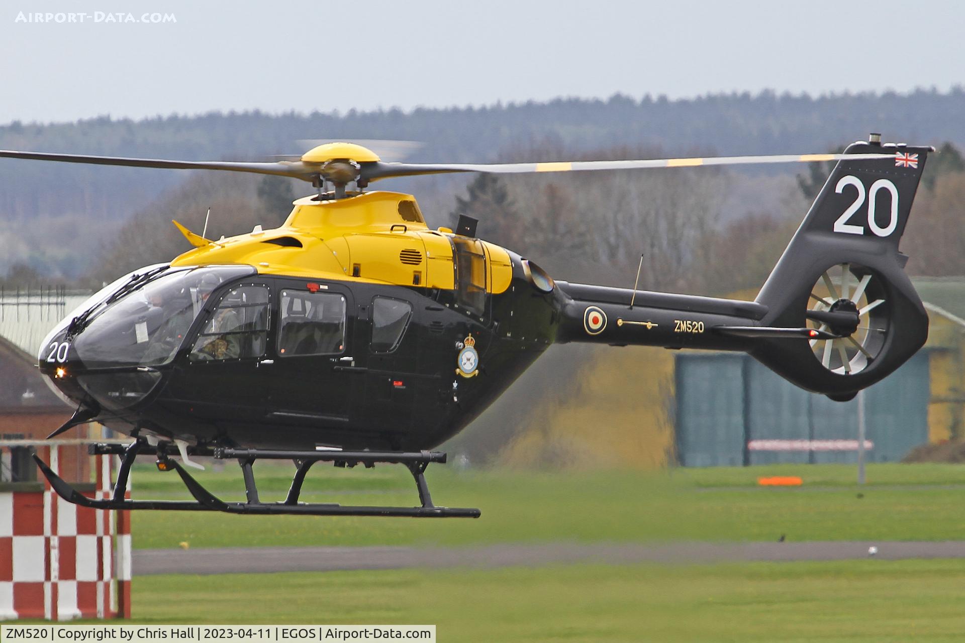 ZM520, 2017 Airbus Helicopters Juno HT.1 (EC-135T-3H) C/N 2024, RAF Shawbury