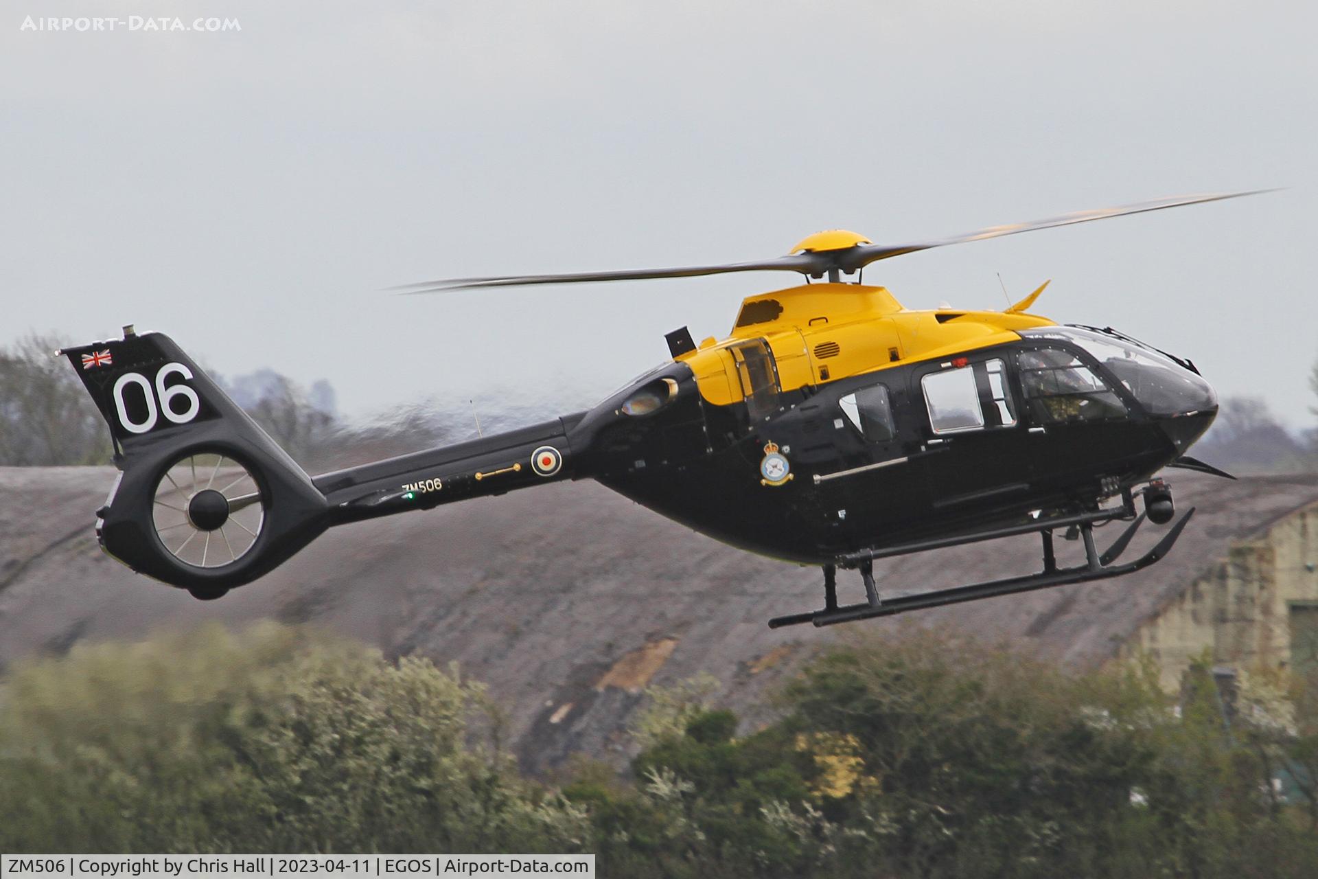 ZM506, 2016 Airbus Helicopters Juno HT.1 (EC-135T-3H) C/N 2003, RAF Shawbury
