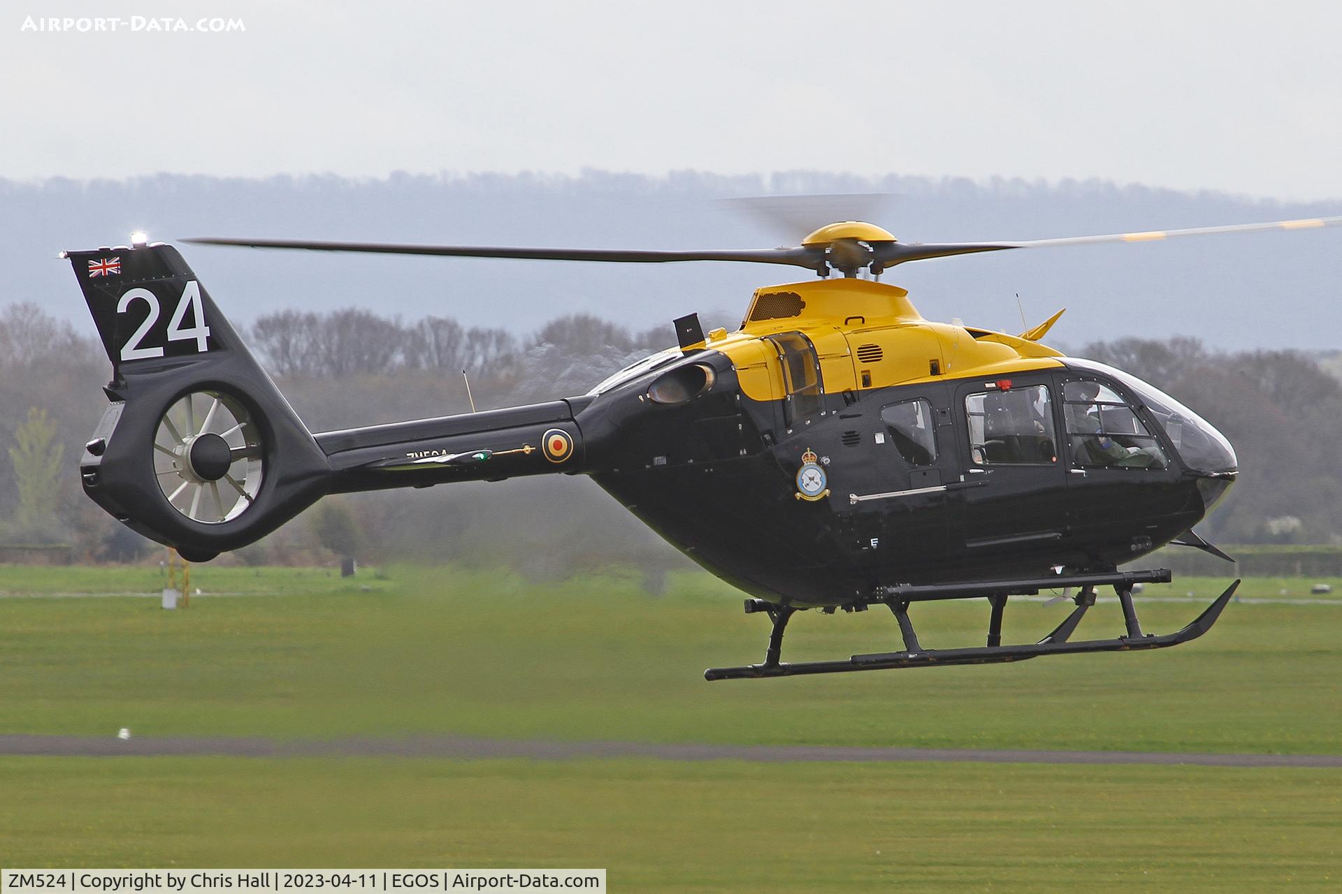 ZM524, 2017 Airbus Helicopters Juno HT.1 (EC-135T-3H) C/N 2028, RAF Shawbury