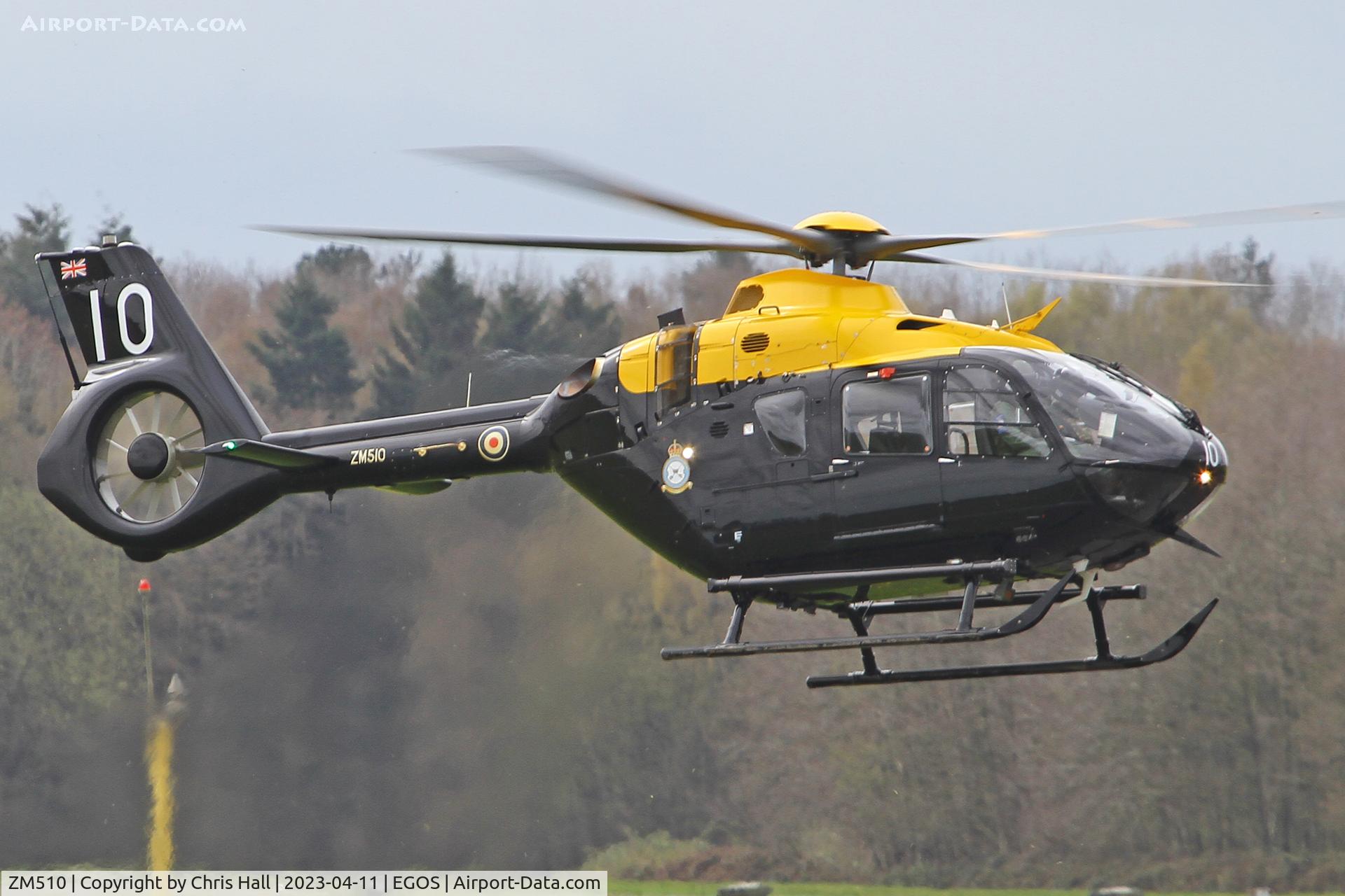 ZM510, 2017 Airbus Helicopters Juno HT.1 (EC-135T-3H) C/N 2009, RAF Shawbury