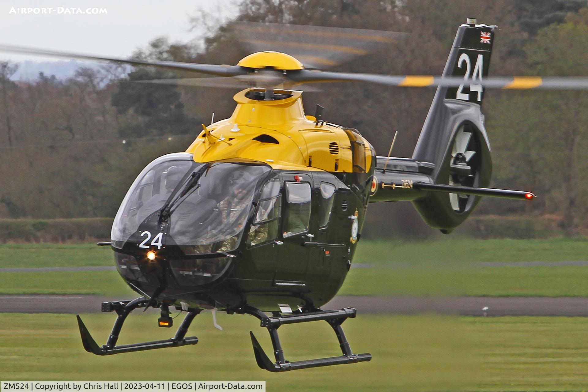 ZM524, 2017 Airbus Helicopters Juno HT.1 (EC-135T-3H) C/N 2028, RAF Shawbury