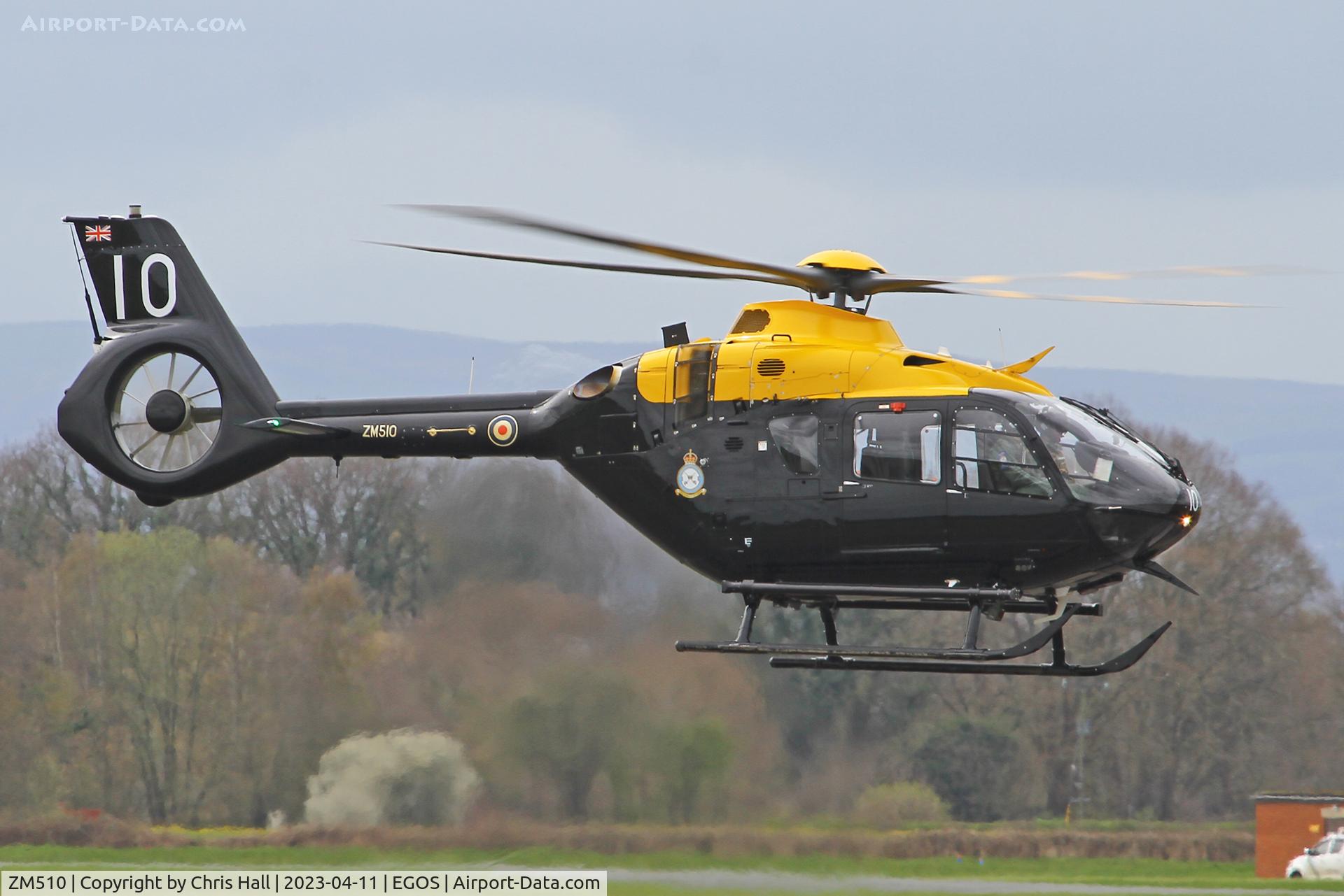ZM510, 2017 Airbus Helicopters Juno HT.1 (EC-135T-3H) C/N 2009, RAF Shawbury