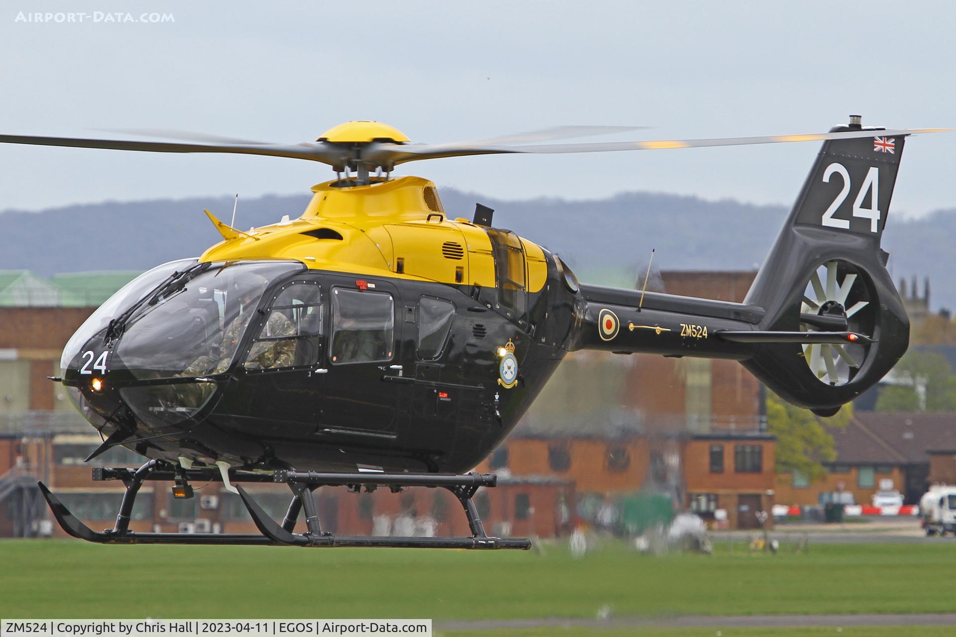 ZM524, 2017 Airbus Helicopters Juno HT.1 (EC-135T-3H) C/N 2028, RAF Shawbury