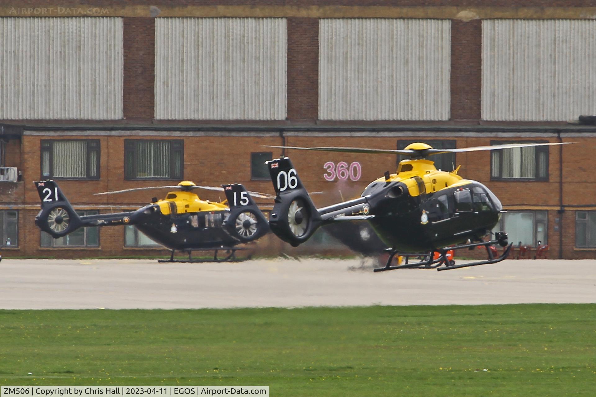 ZM506, 2016 Airbus Helicopters Juno HT.1 (EC-135T-3H) C/N 2003, RAF Shawbury
