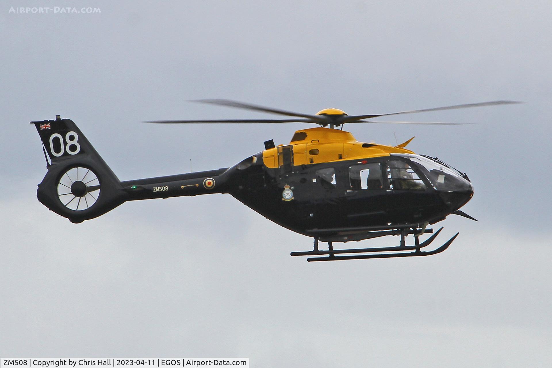 ZM508, 2017 Airbus Helicopters Juno HT.1 (EC-135T-3H) C/N 2005, RAF Shawbury