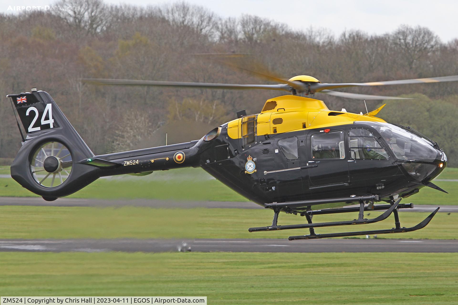 ZM524, 2017 Airbus Helicopters Juno HT.1 (EC-135T-3H) C/N 2028, RAF Shawbury