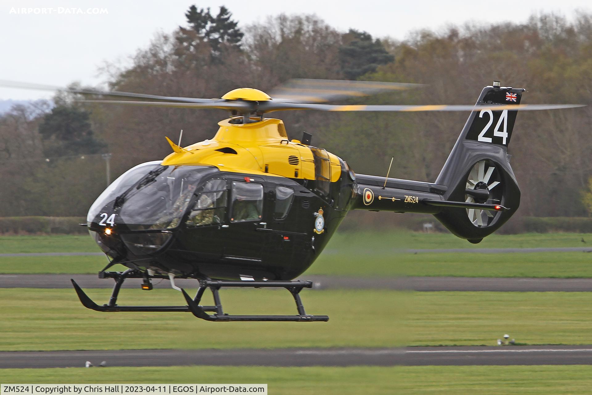 ZM524, 2017 Airbus Helicopters Juno HT.1 (EC-135T-3H) C/N 2028, RAF Shawbury