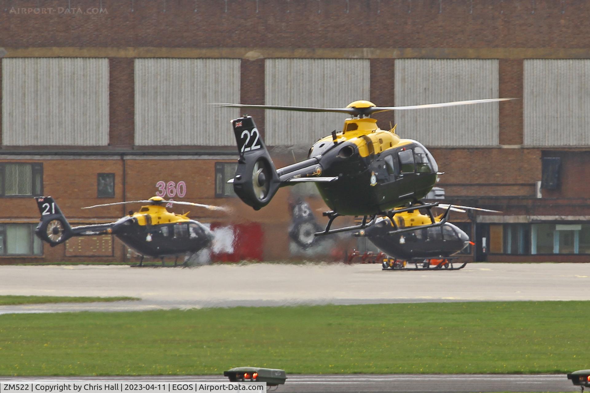 ZM522, 2017 Airbus Helicopters Juno HT.1 (EC-135T-3H) C/N 2026, RAF Shawbury