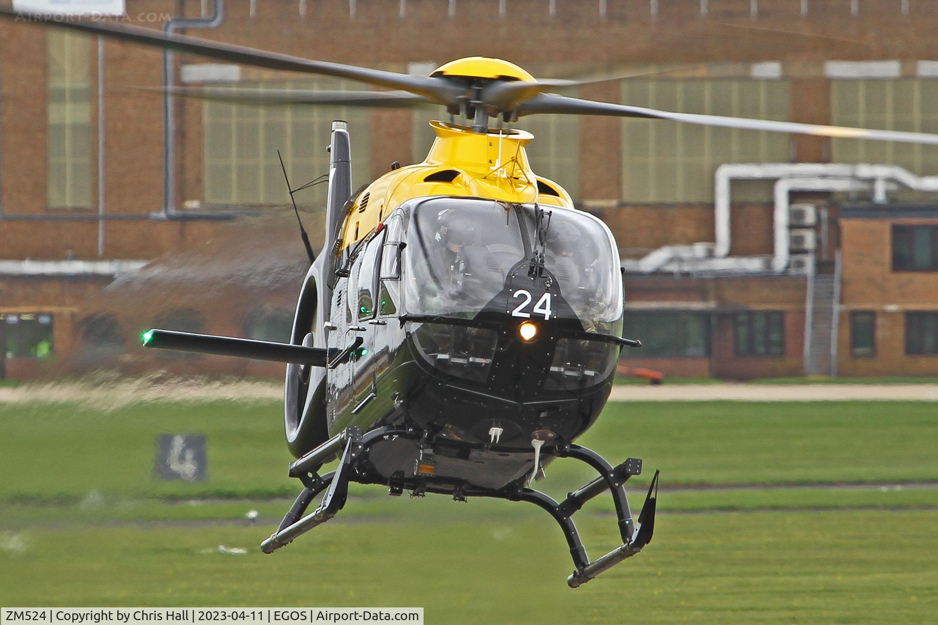 ZM524, 2017 Airbus Helicopters Juno HT.1 (EC-135T-3H) C/N 2028, RAF Shawbury