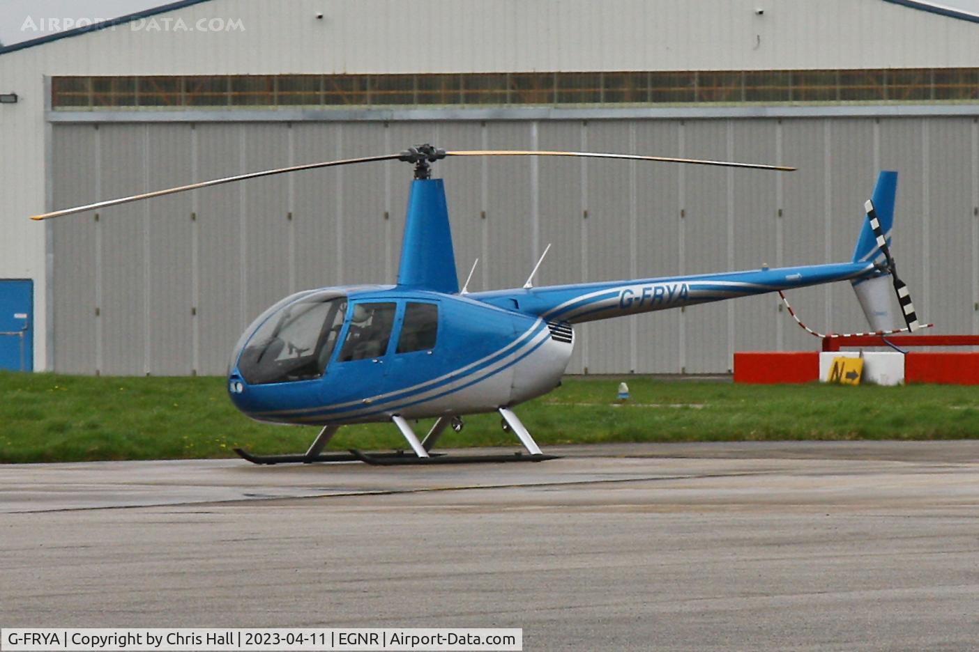 G-FRYA, 2006 Robinson R44 Raven II C/N 11605, Hawarden