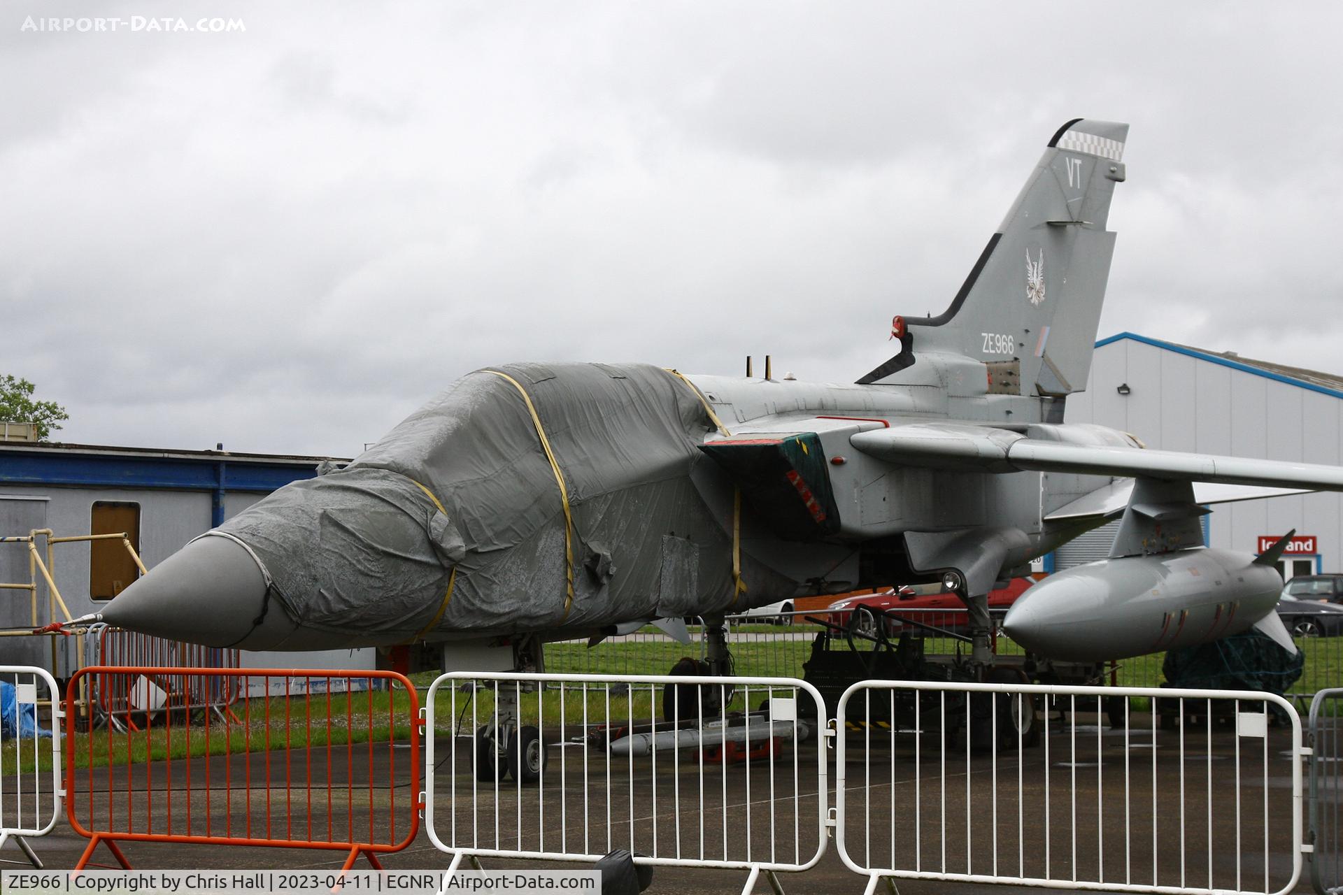 ZE966, 1989 Panavia Tornado F.3 C/N AT042/800/2156, Hawarden