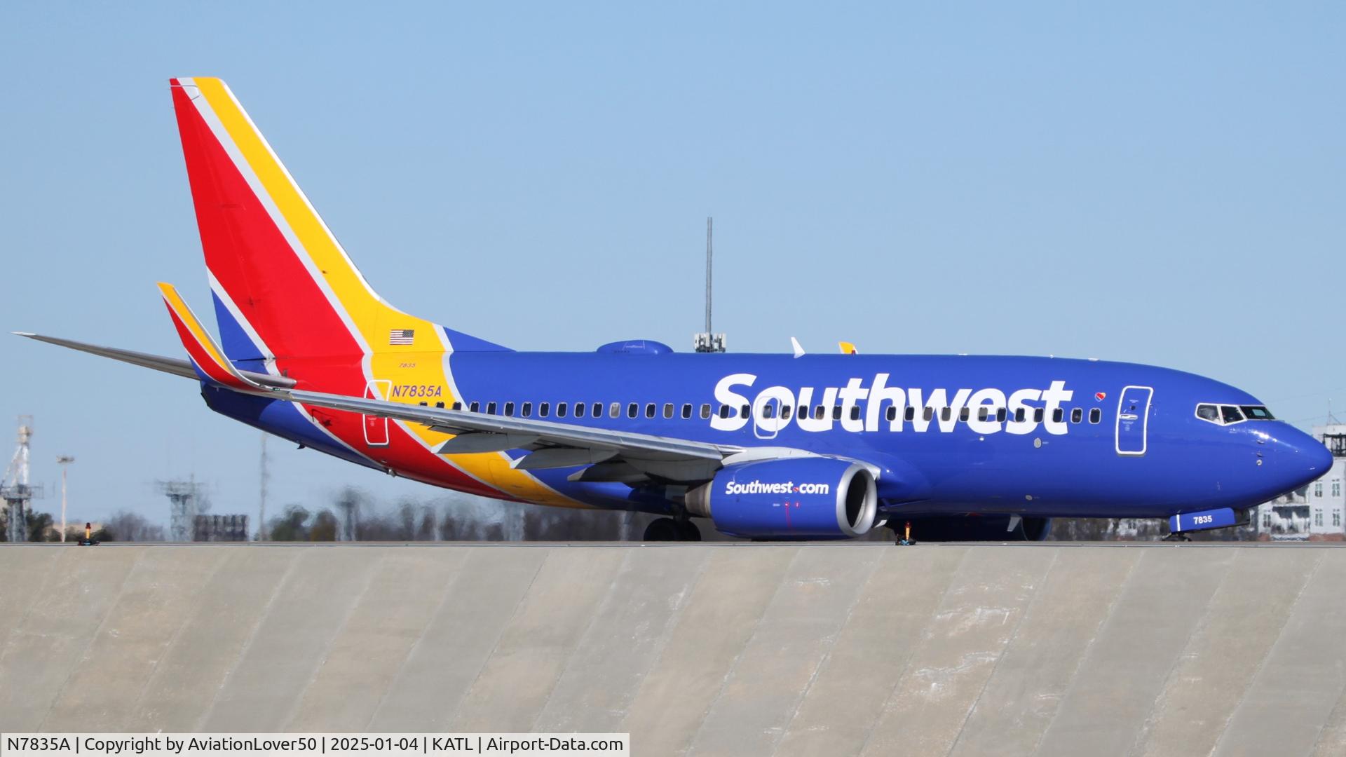 N7835A, 2005 Boeing 737-752 C/N 34294, Southwest 737