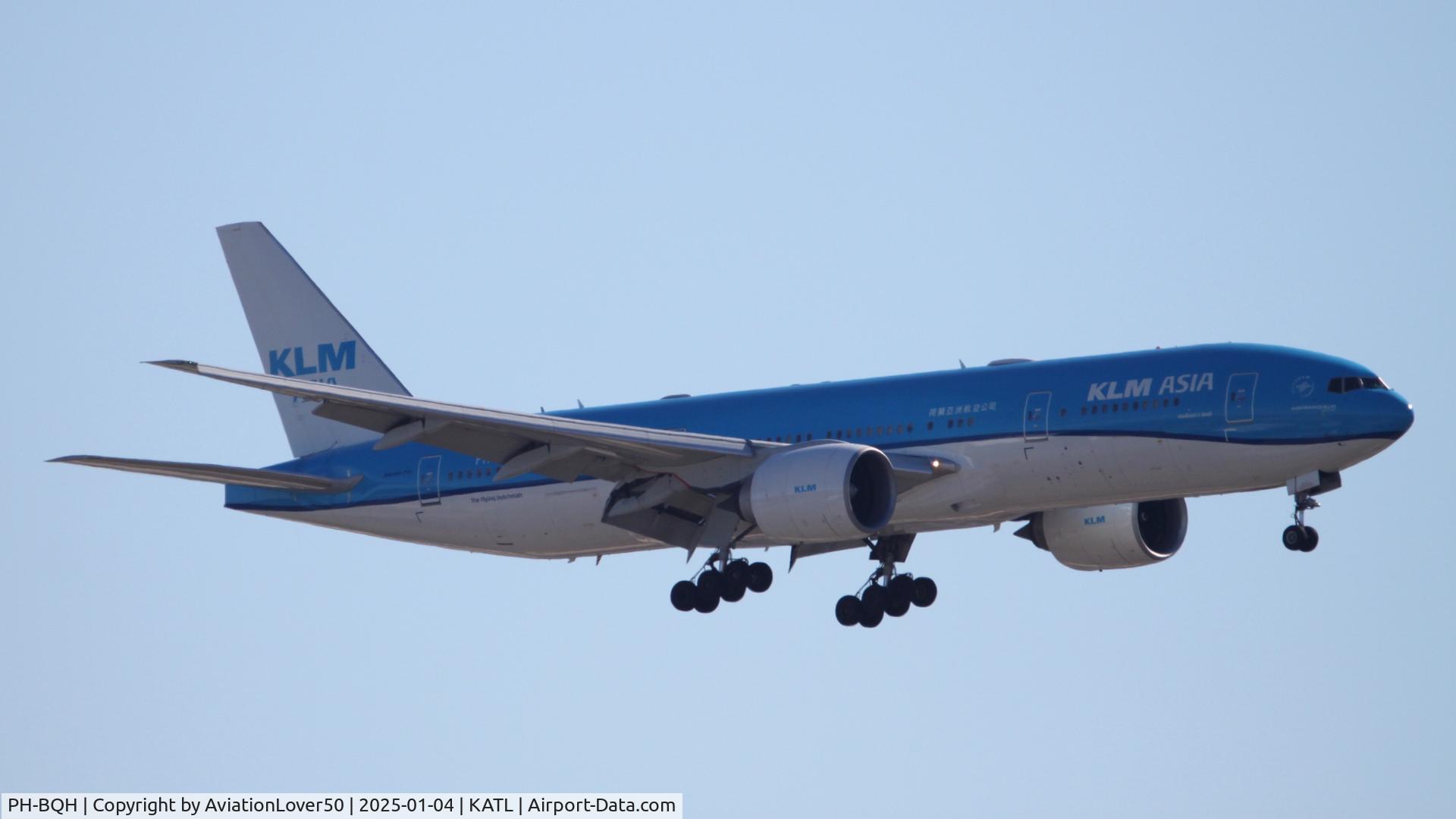 PH-BQH, 2004 Boeing 777-206/ER C/N 32705, KLM Asia 772