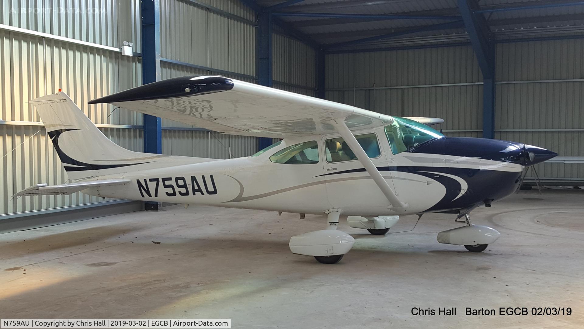 N759AU, 1977 Cessna 182Q Skylane C/N 182-65846, Barton